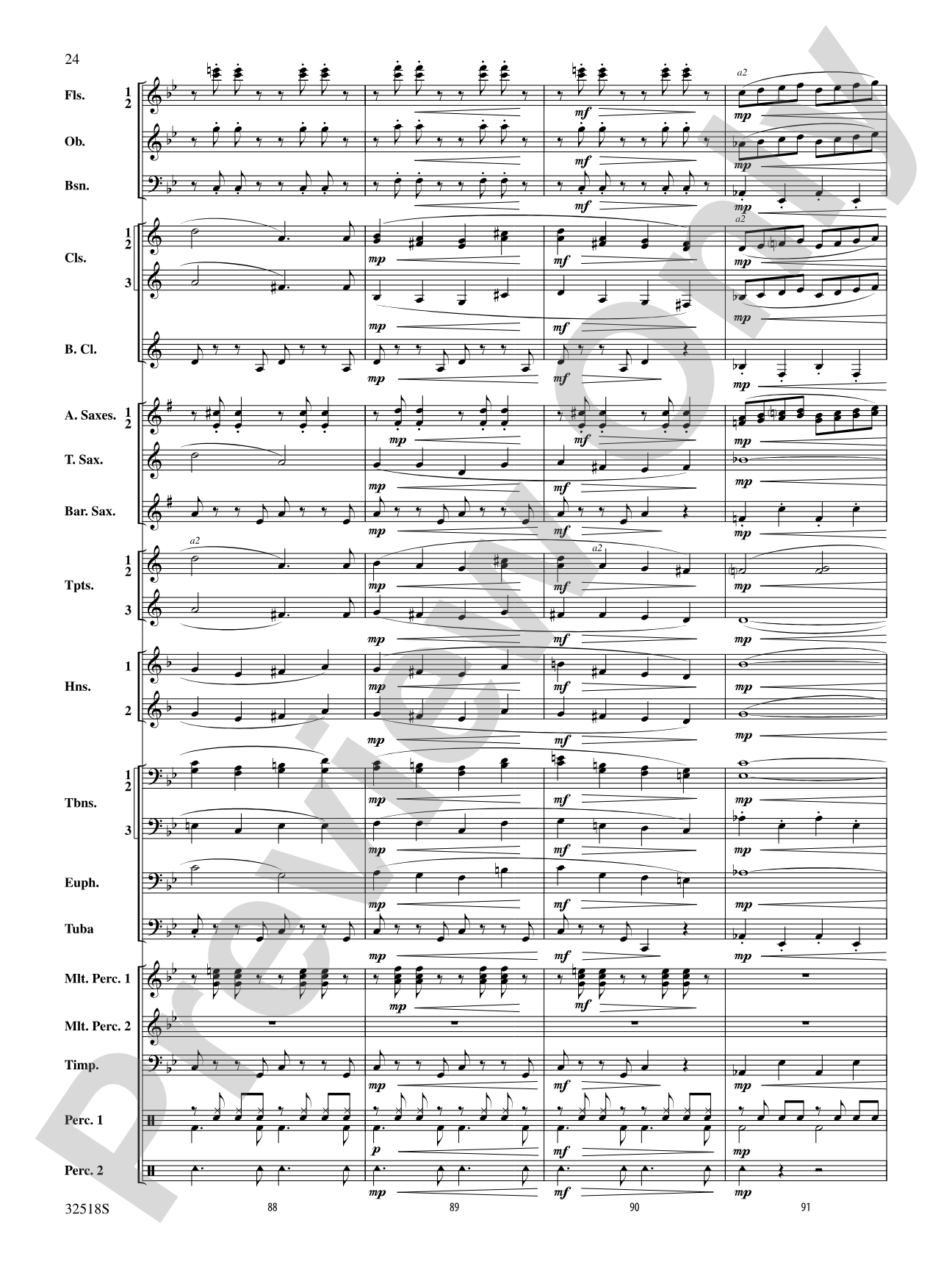 A Day in the Life: Concert Band Conductor Score & Parts