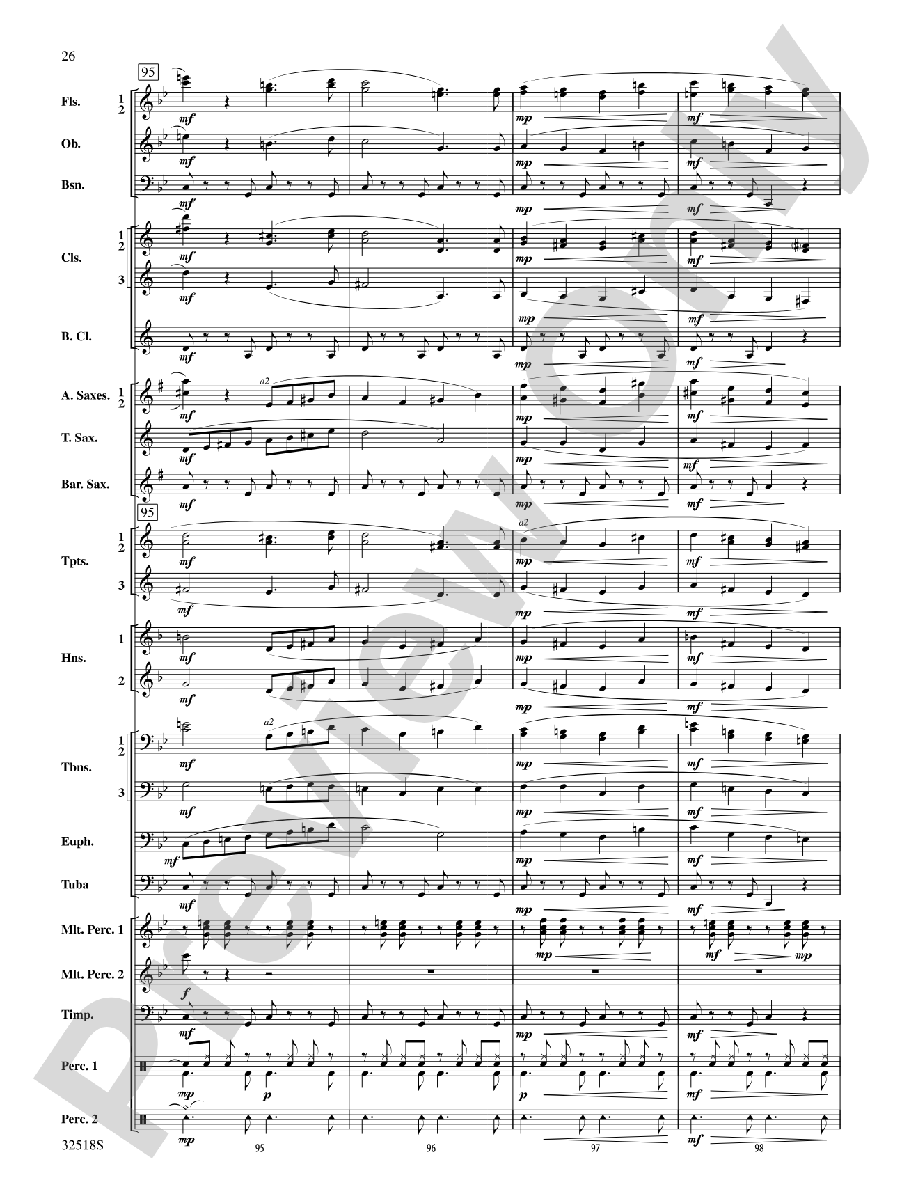 A Day in the Life: Concert Band Conductor Score & Parts