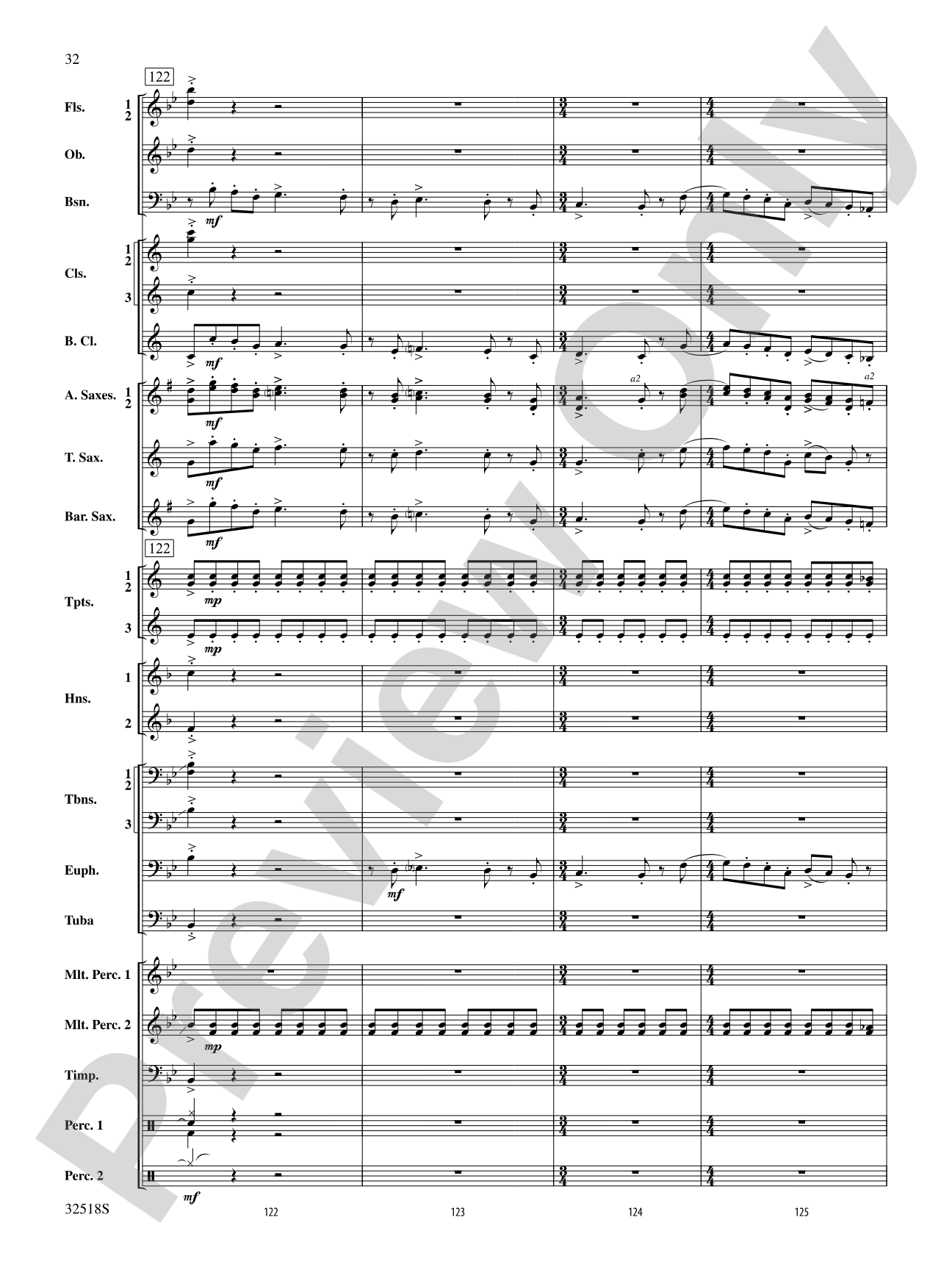 A Day in the Life: Concert Band Conductor Score & Parts