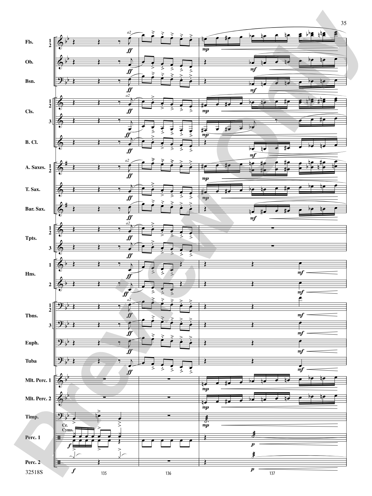 A Day in the Life: Concert Band Conductor Score & Parts