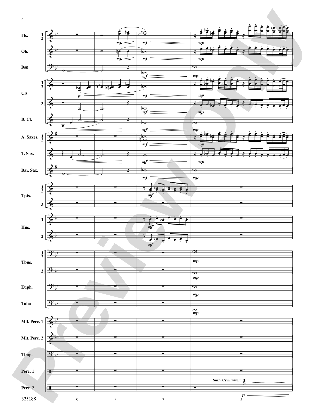 A Day in the Life: Concert Band Conductor Score & Parts