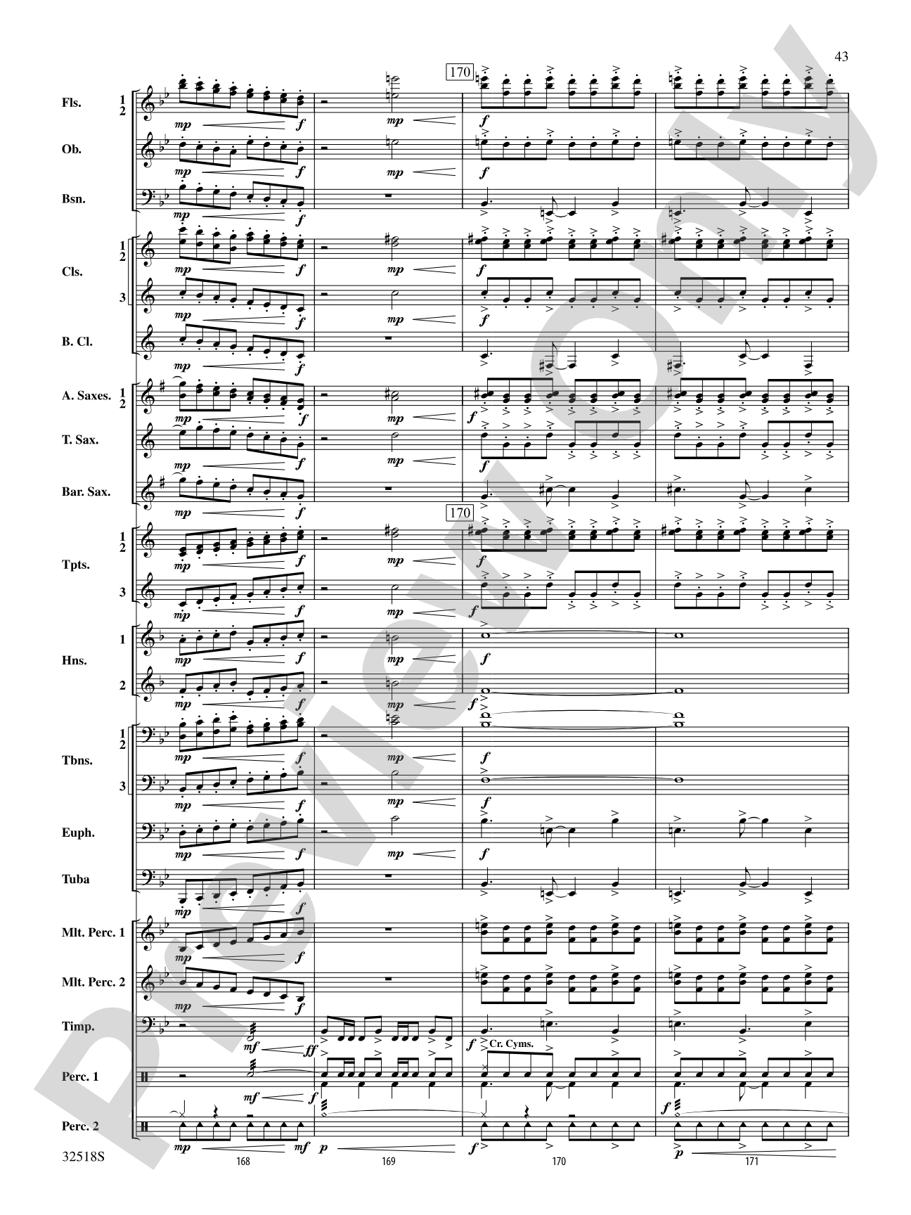 A Day in the Life: Concert Band Conductor Score & Parts