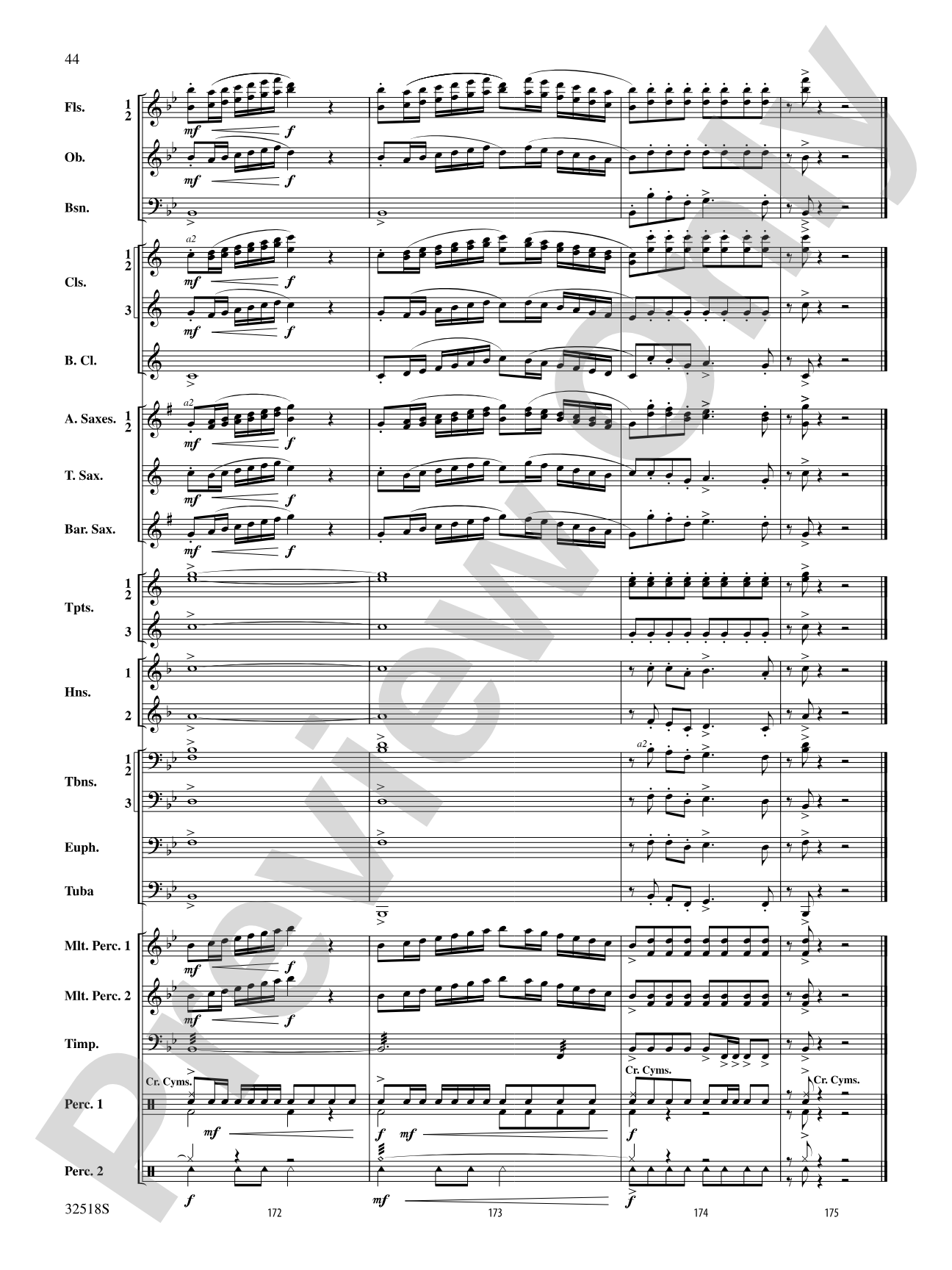 A Day in the Life: Concert Band Conductor Score & Parts