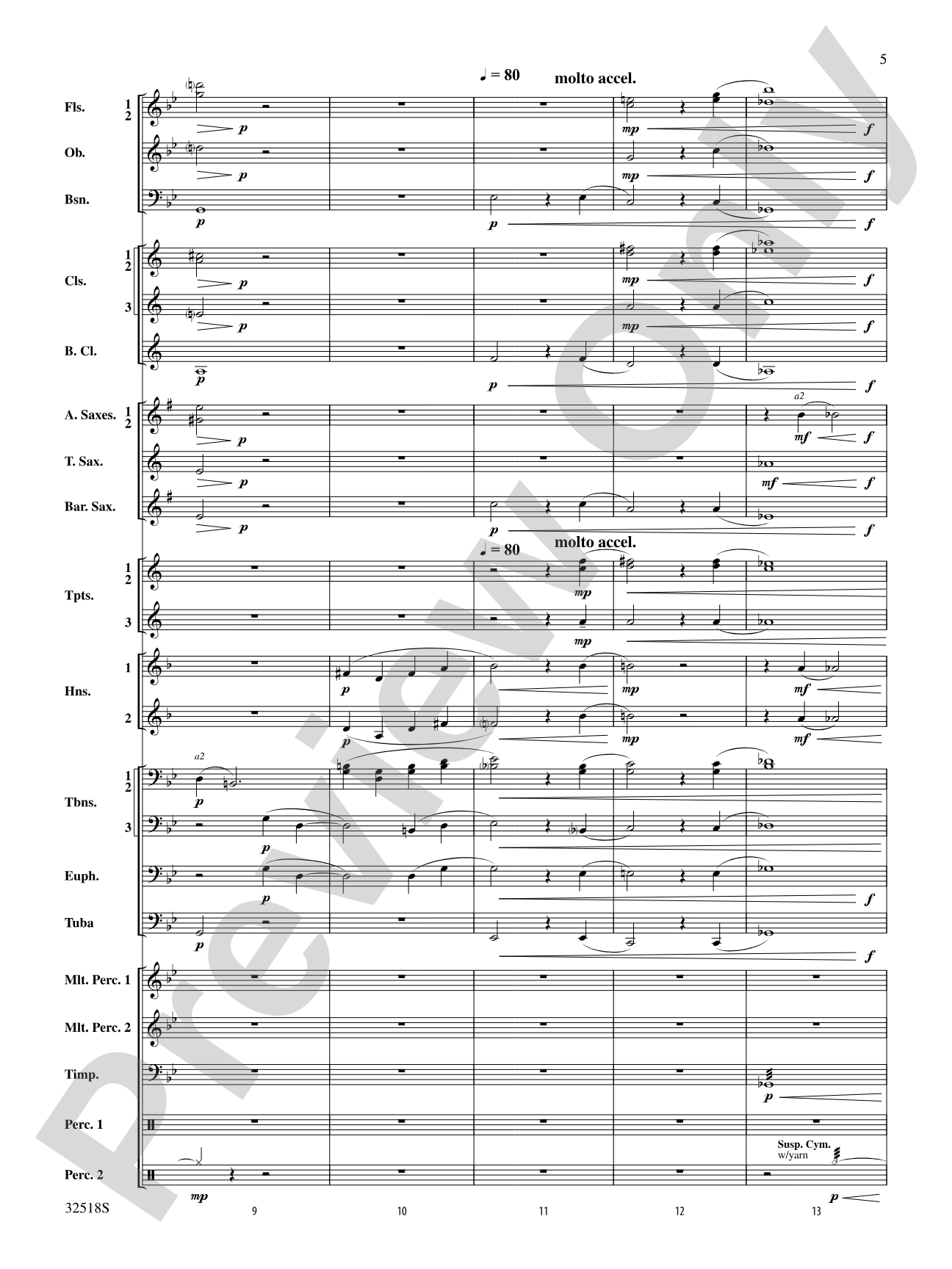 A Day in the Life: Concert Band Conductor Score & Parts
