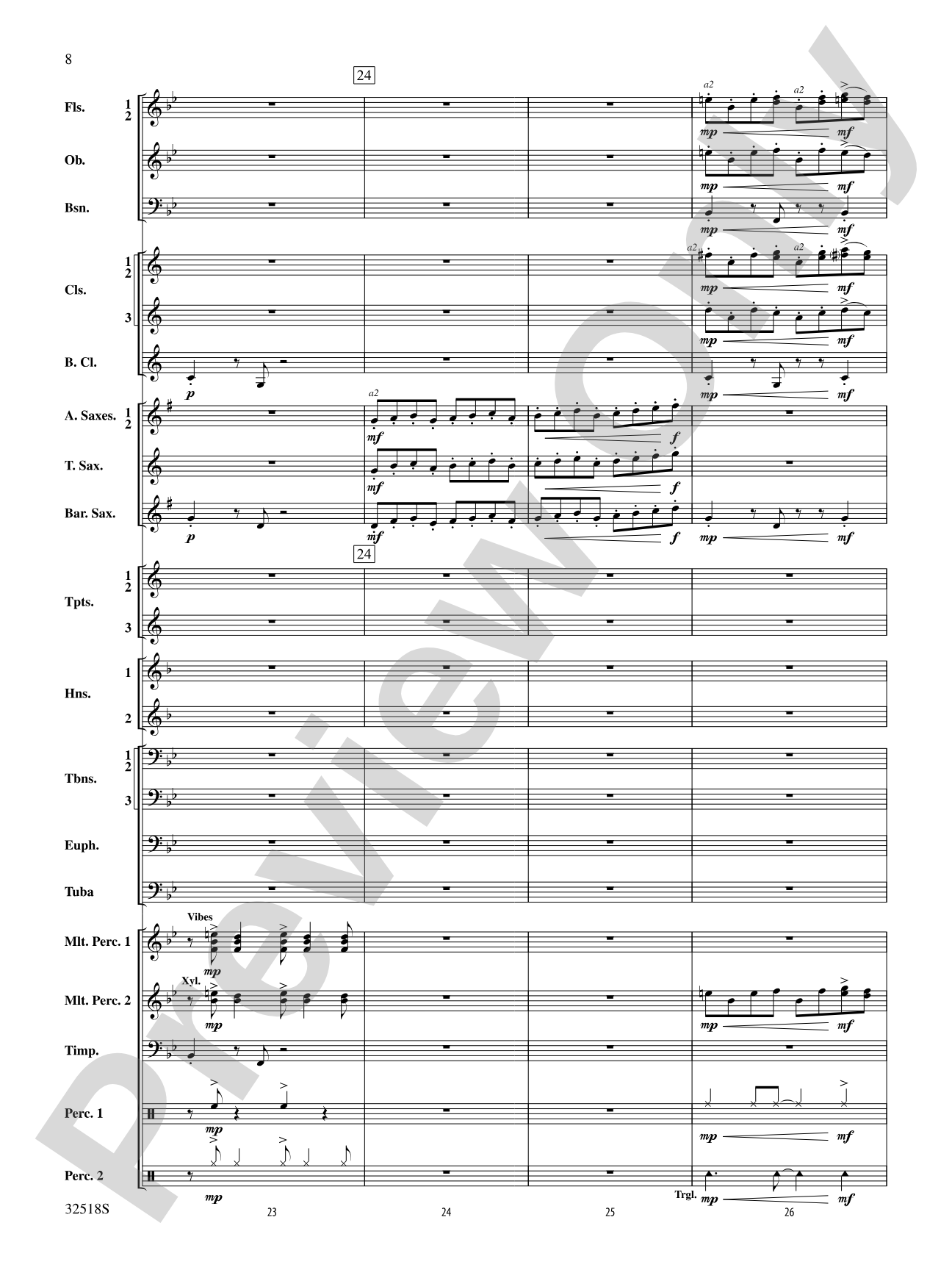 A Day in the Life: Concert Band Conductor Score & Parts