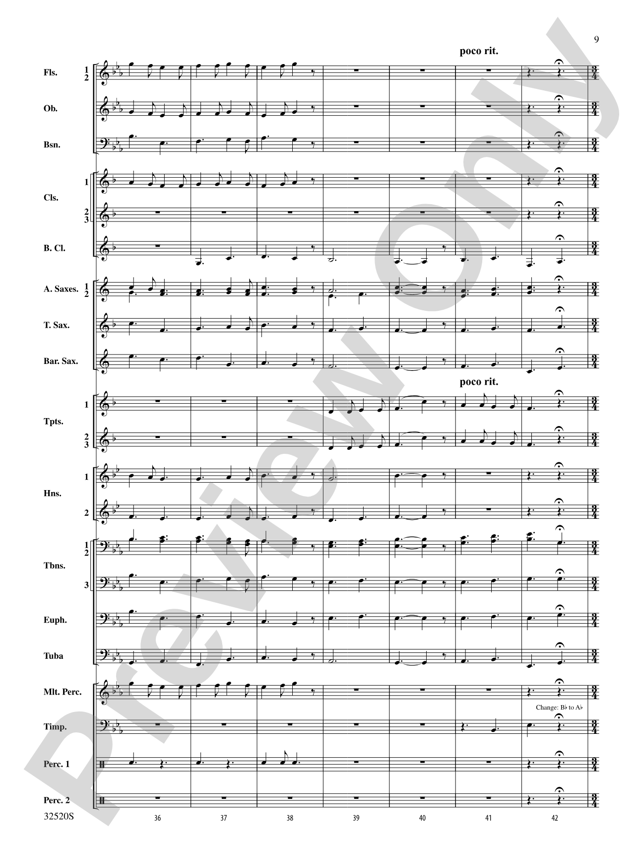 A Holst Christmas: Concert Band Conductor Score & Parts