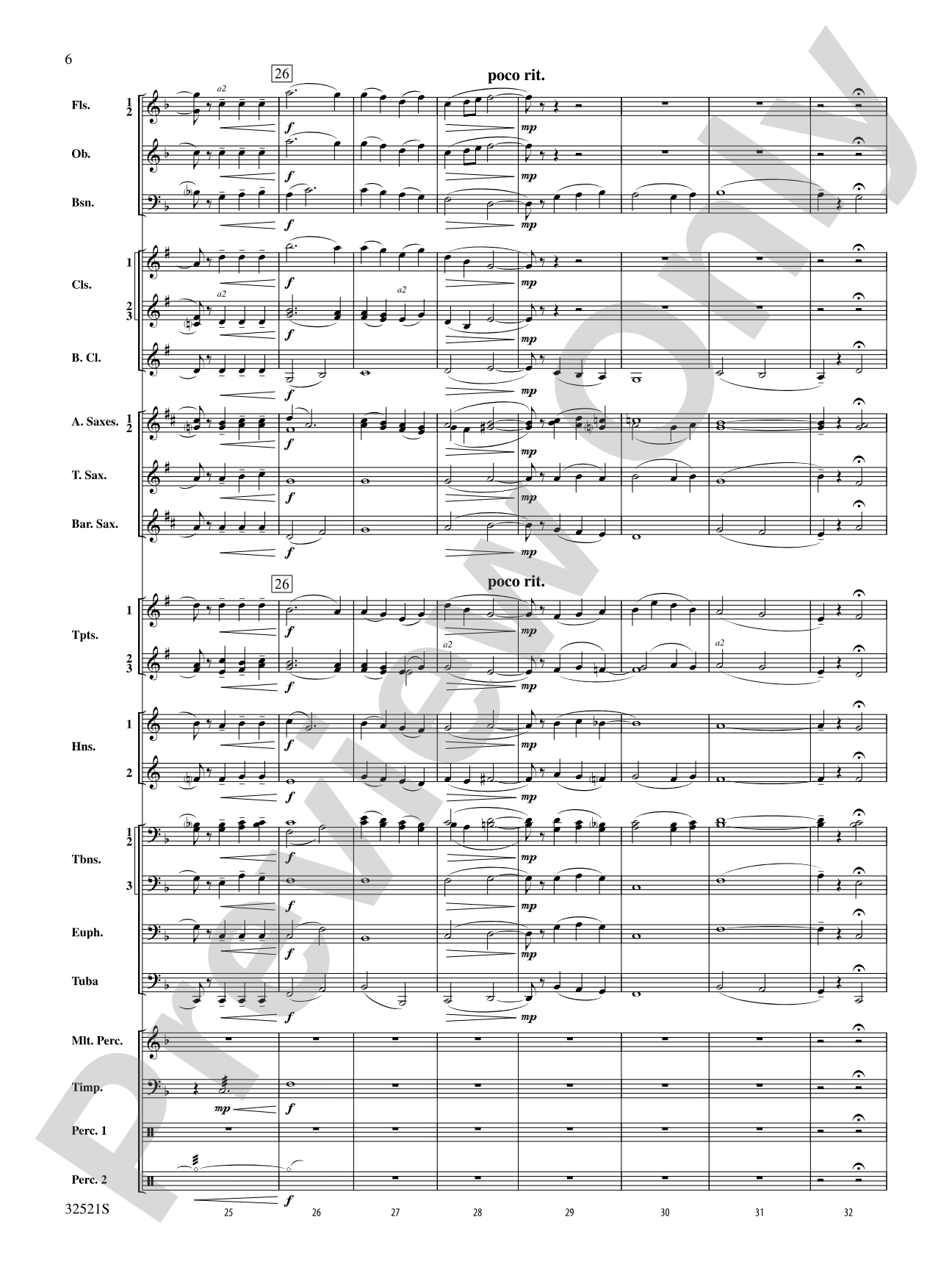 A Percy Grainger Portrait: Concert Band Conductor Score & Parts