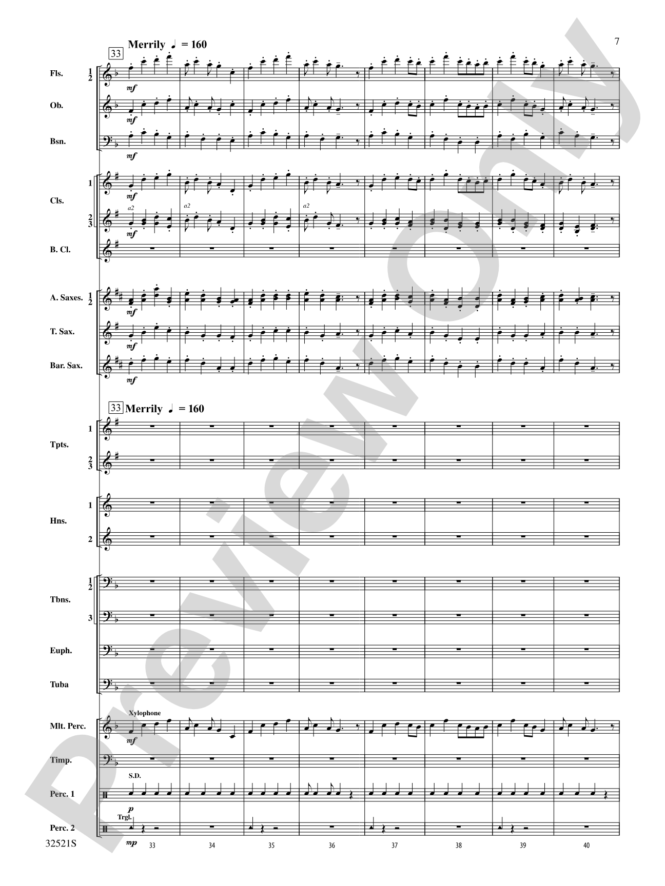 A Percy Grainger Portrait: Concert Band Conductor Score & Parts