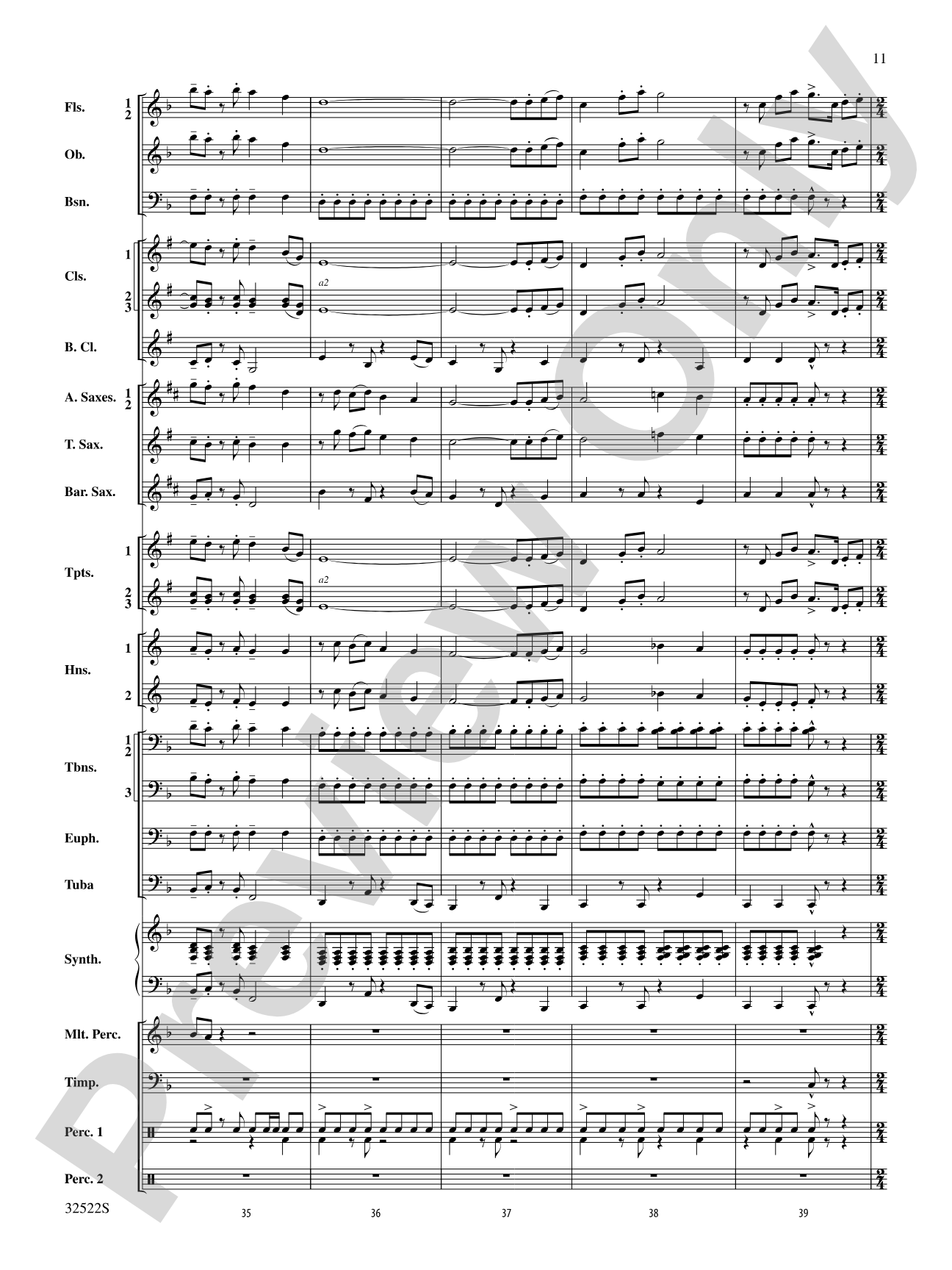 The Spirit of Troy: Concert Band Conductor Score & Parts