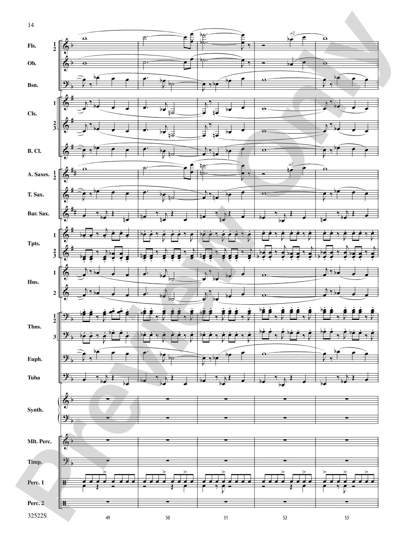 The Spirit of Troy: Concert Band Conductor Score & Parts