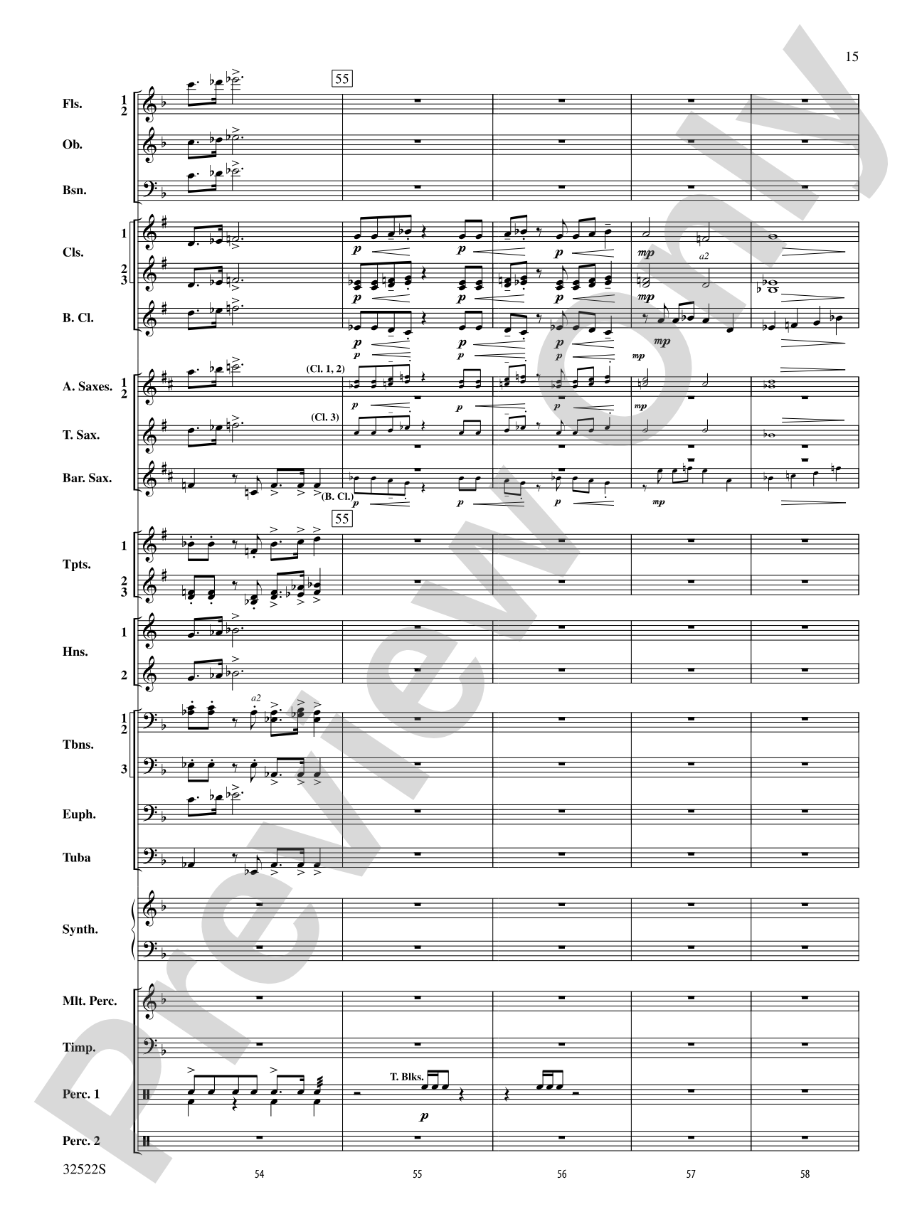 The Spirit of Troy: Concert Band Conductor Score & Parts