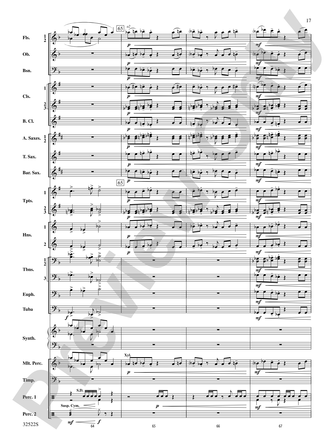 The Spirit of Troy: Concert Band Conductor Score & Parts