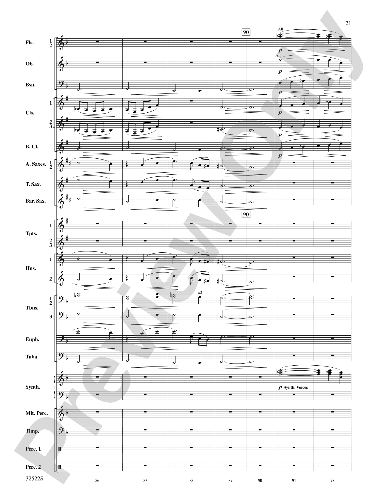 The Spirit of Troy: Concert Band Conductor Score & Parts