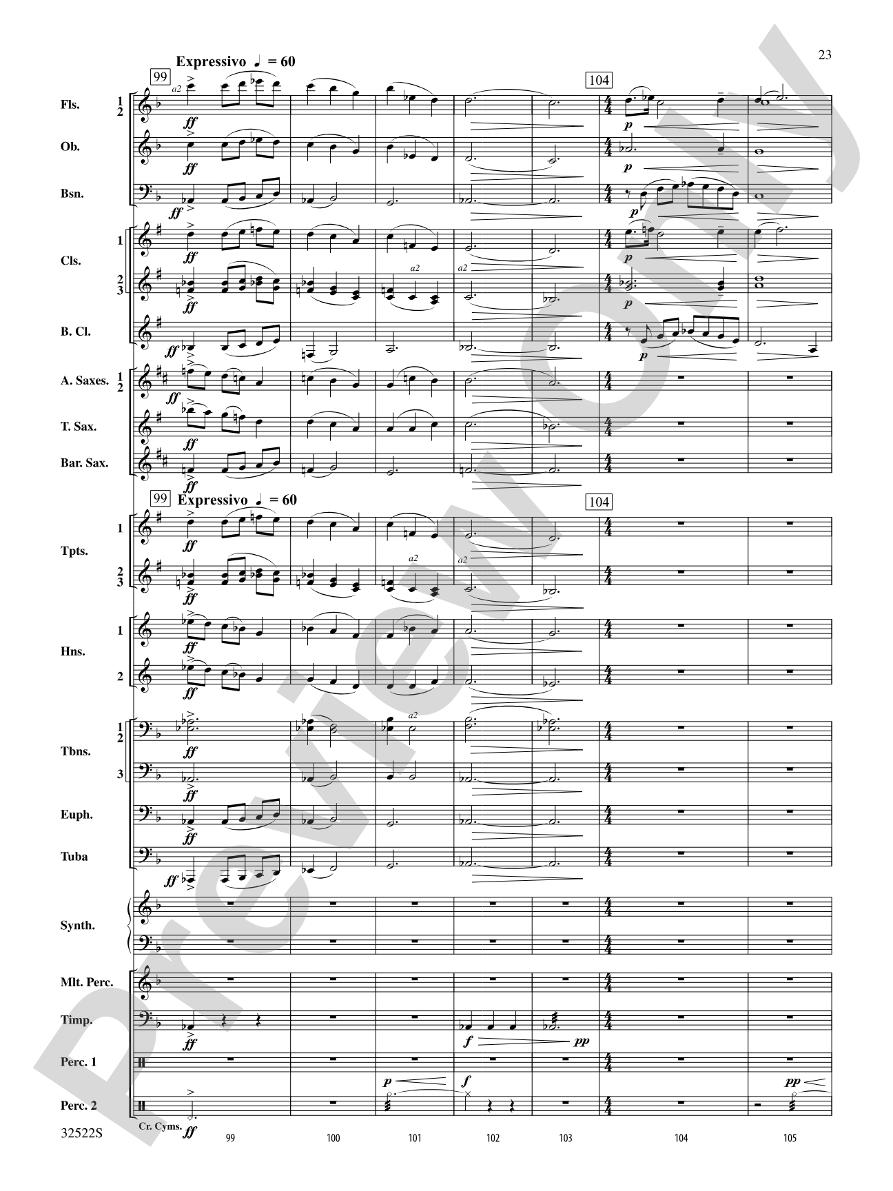 The Spirit of Troy: Concert Band Conductor Score & Parts