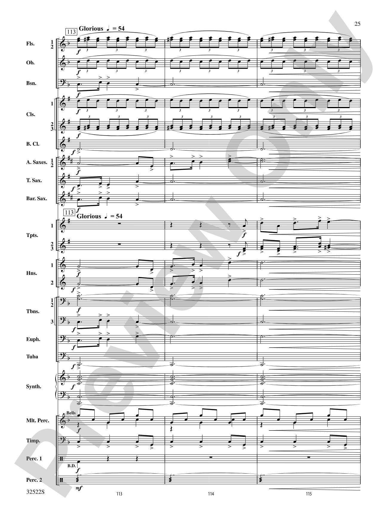 The Spirit of Troy: Concert Band Conductor Score & Parts