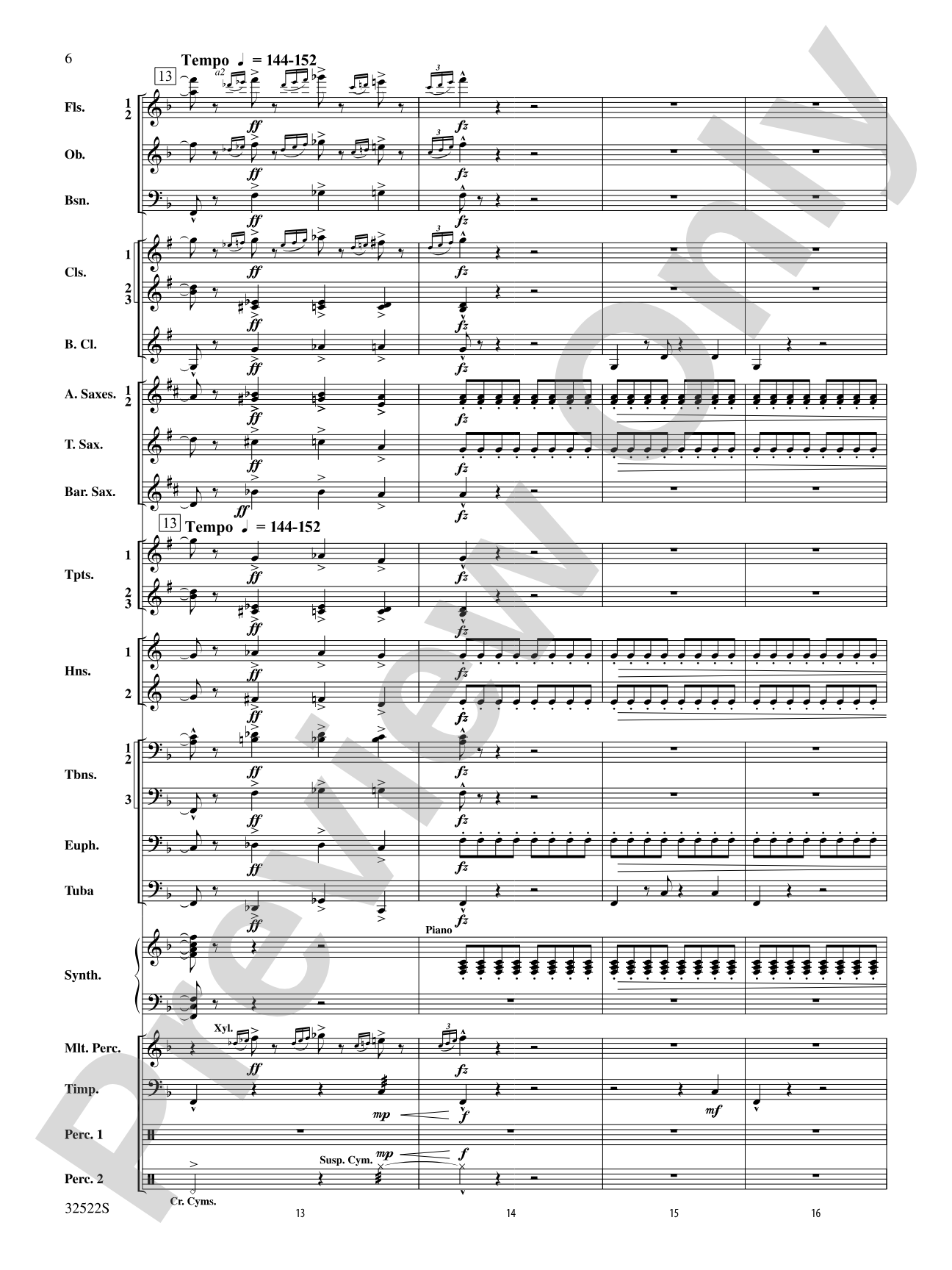 The Spirit of Troy: Concert Band Conductor Score & Parts