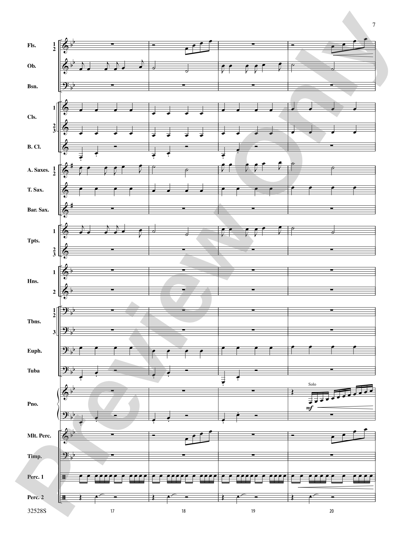 Believe (Winter Olympics 2010): Concert Band Conductor Score & Parts