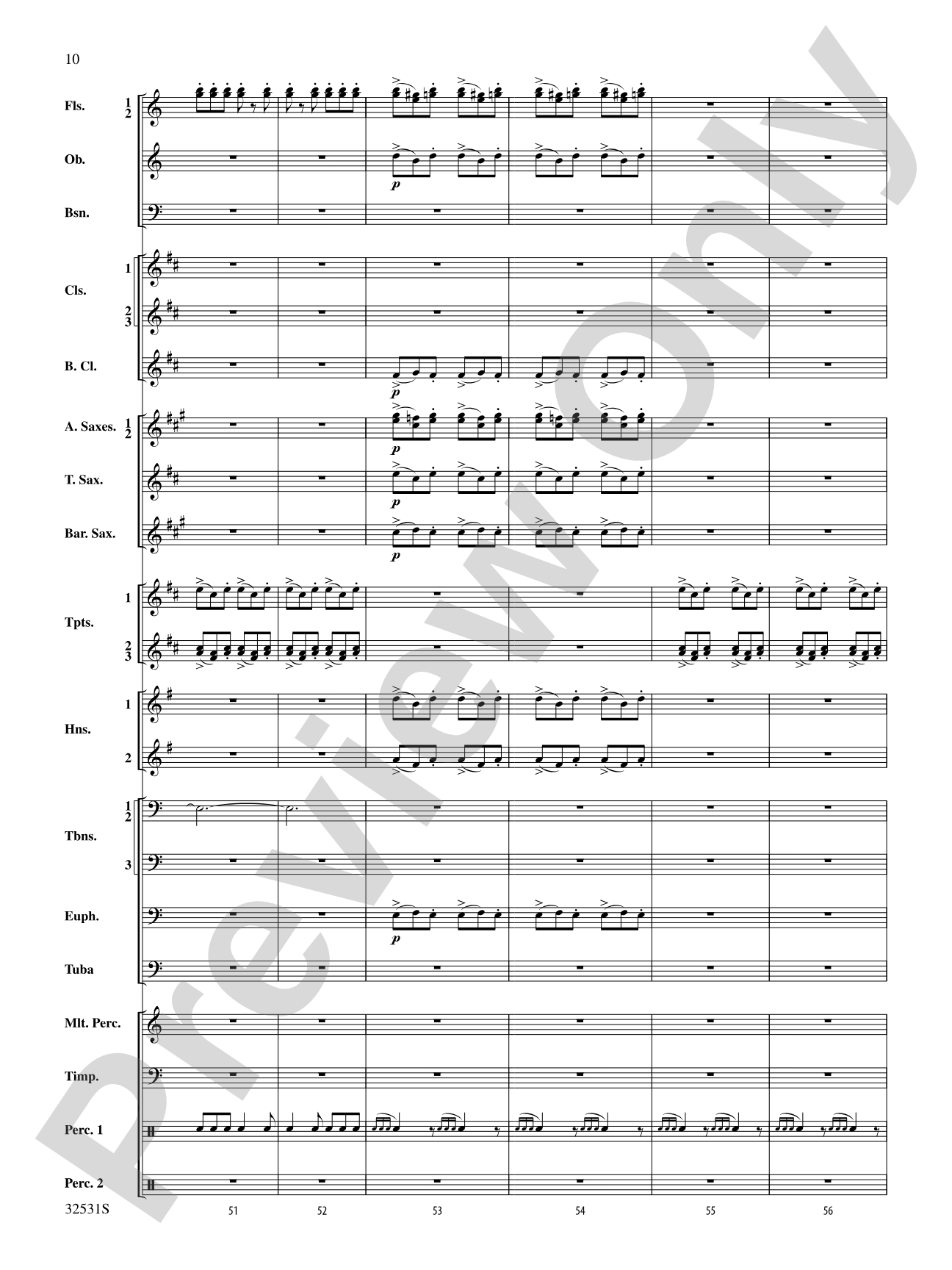 American Salute: Concert Band Conductor Score & Parts