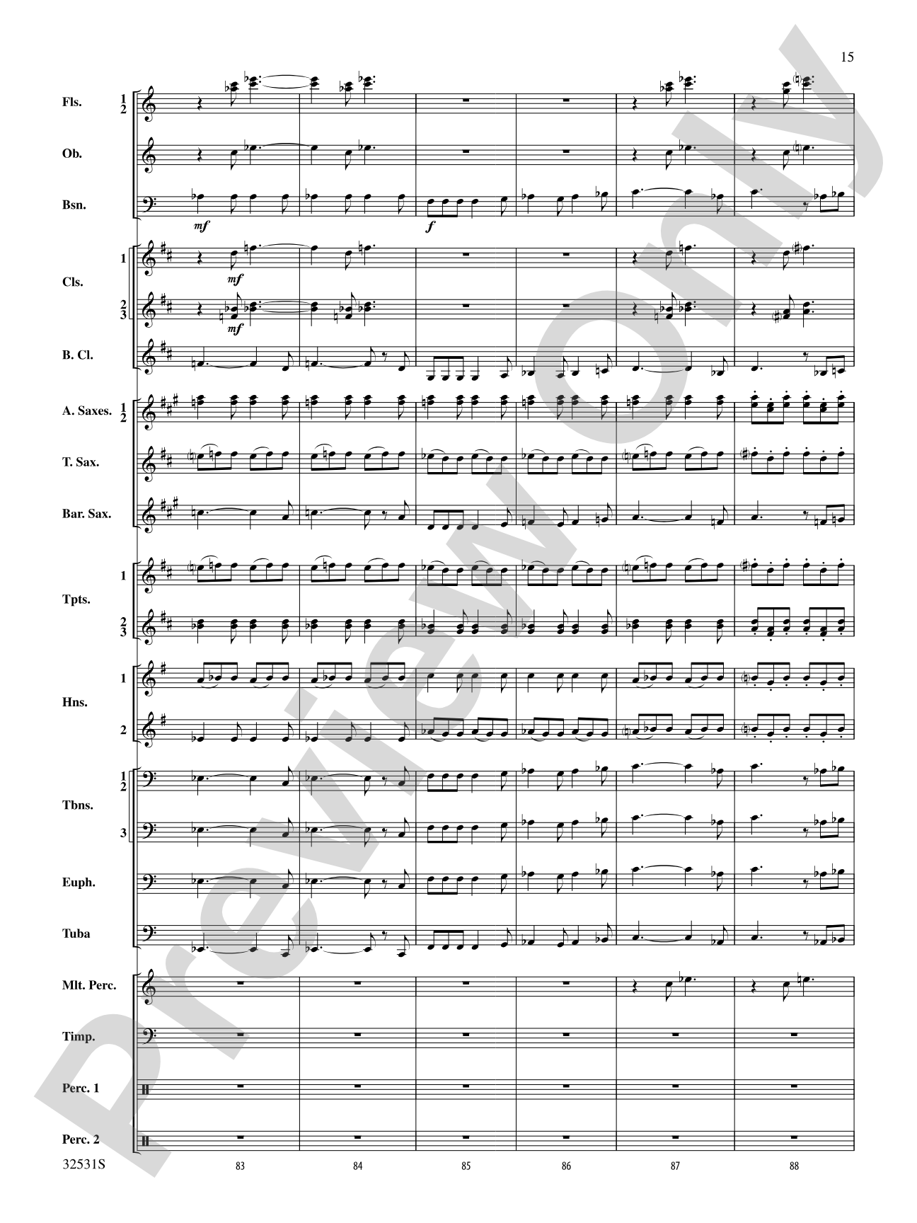 American Salute: Concert Band Conductor Score & Parts