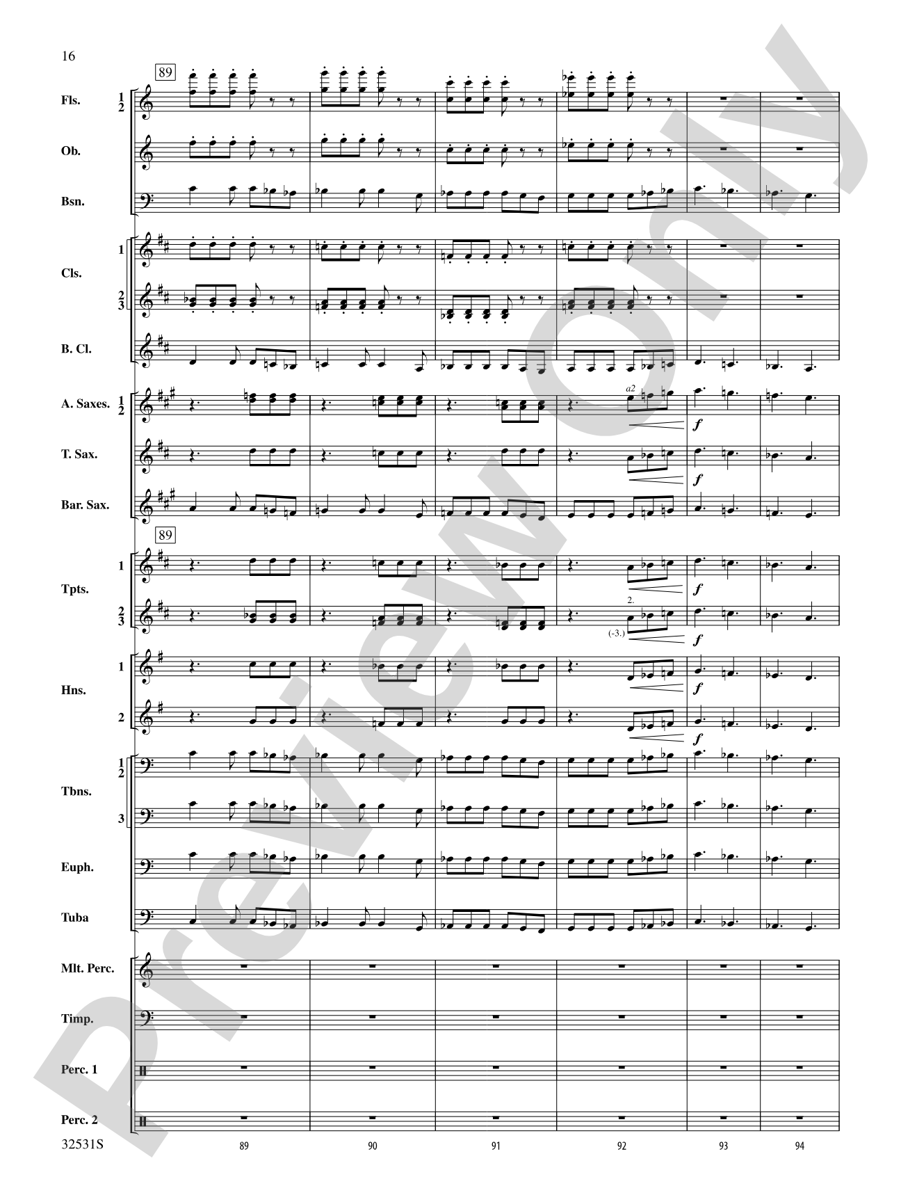 American Salute: Concert Band Conductor Score & Parts