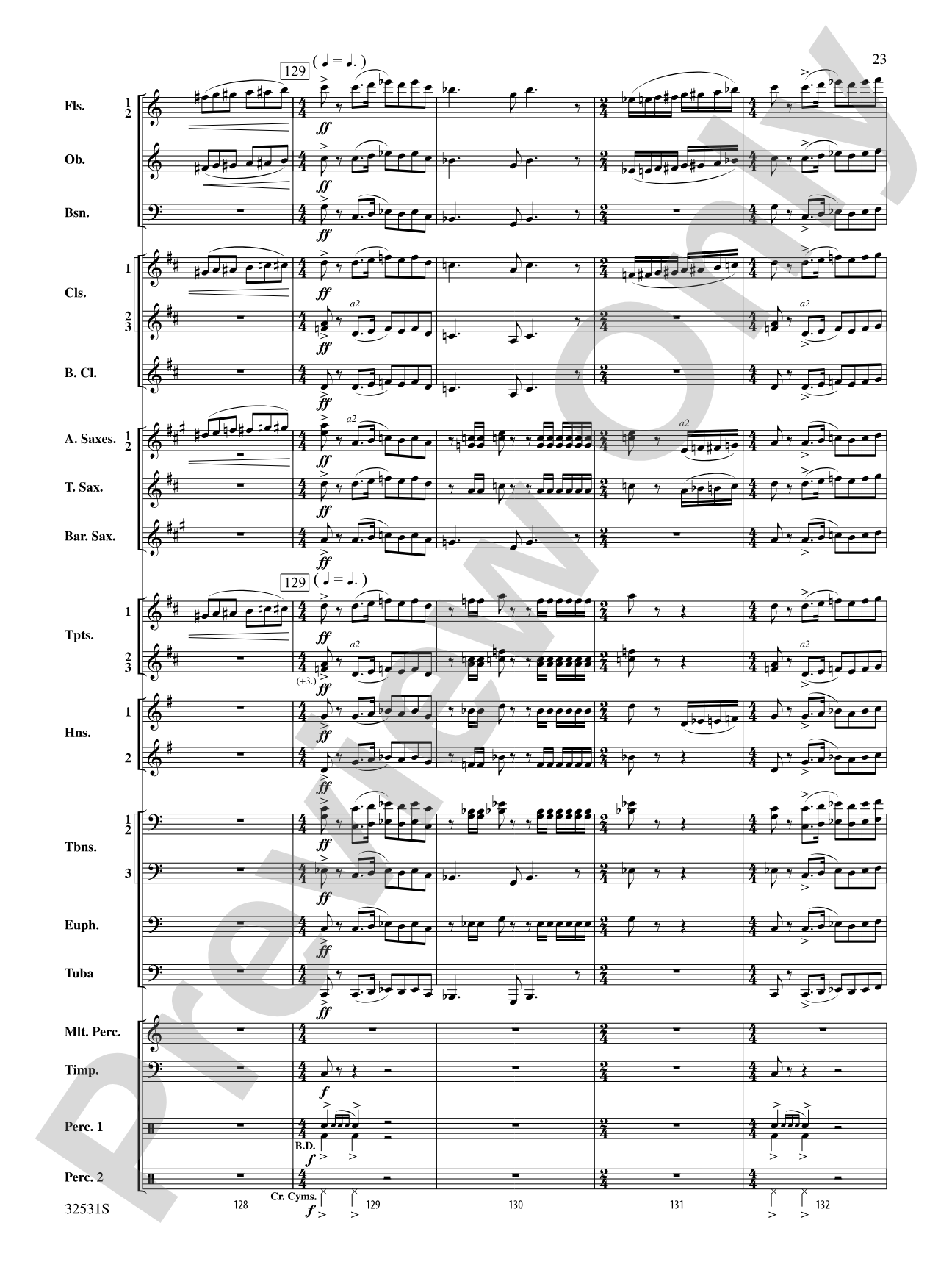 American Salute: Concert Band Conductor Score & Parts