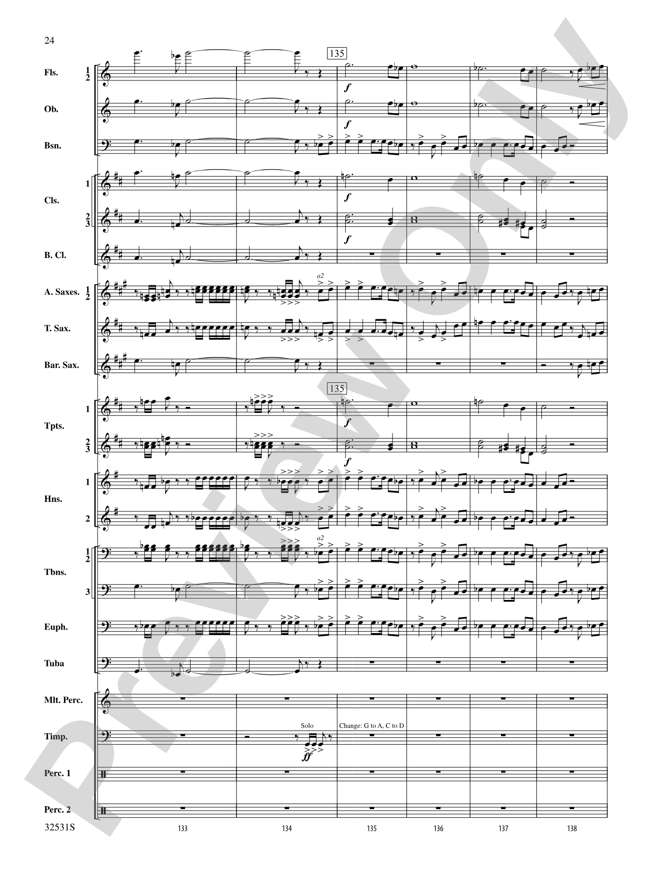 American Salute: Concert Band Conductor Score & Parts
