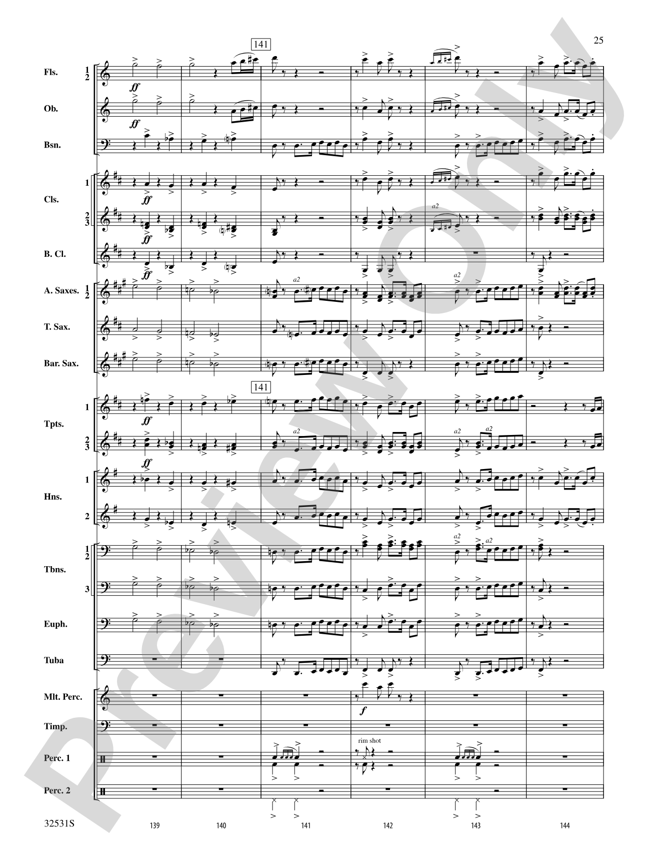 American Salute: Concert Band Conductor Score & Parts