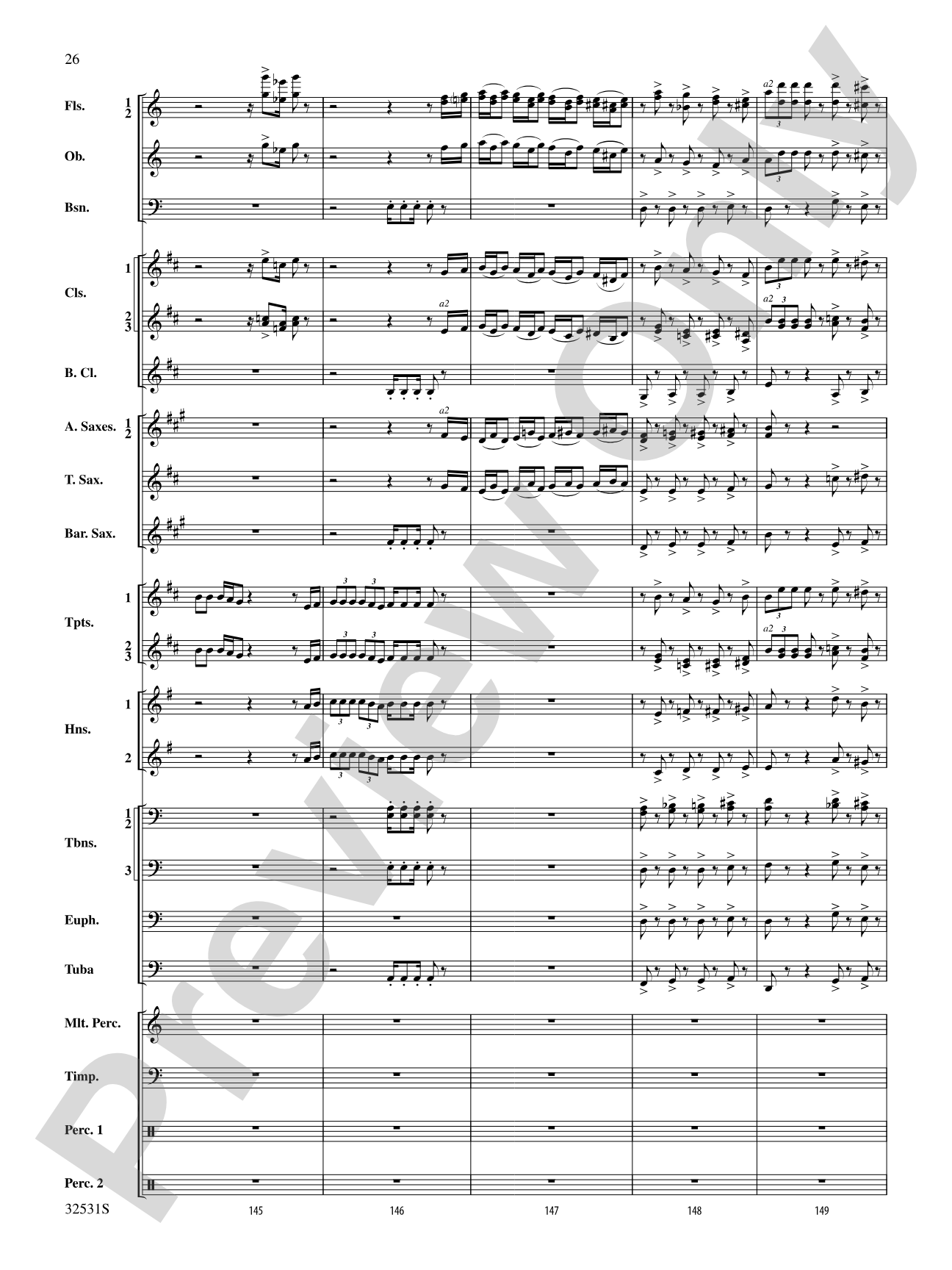 American Salute: Concert Band Conductor Score & Parts