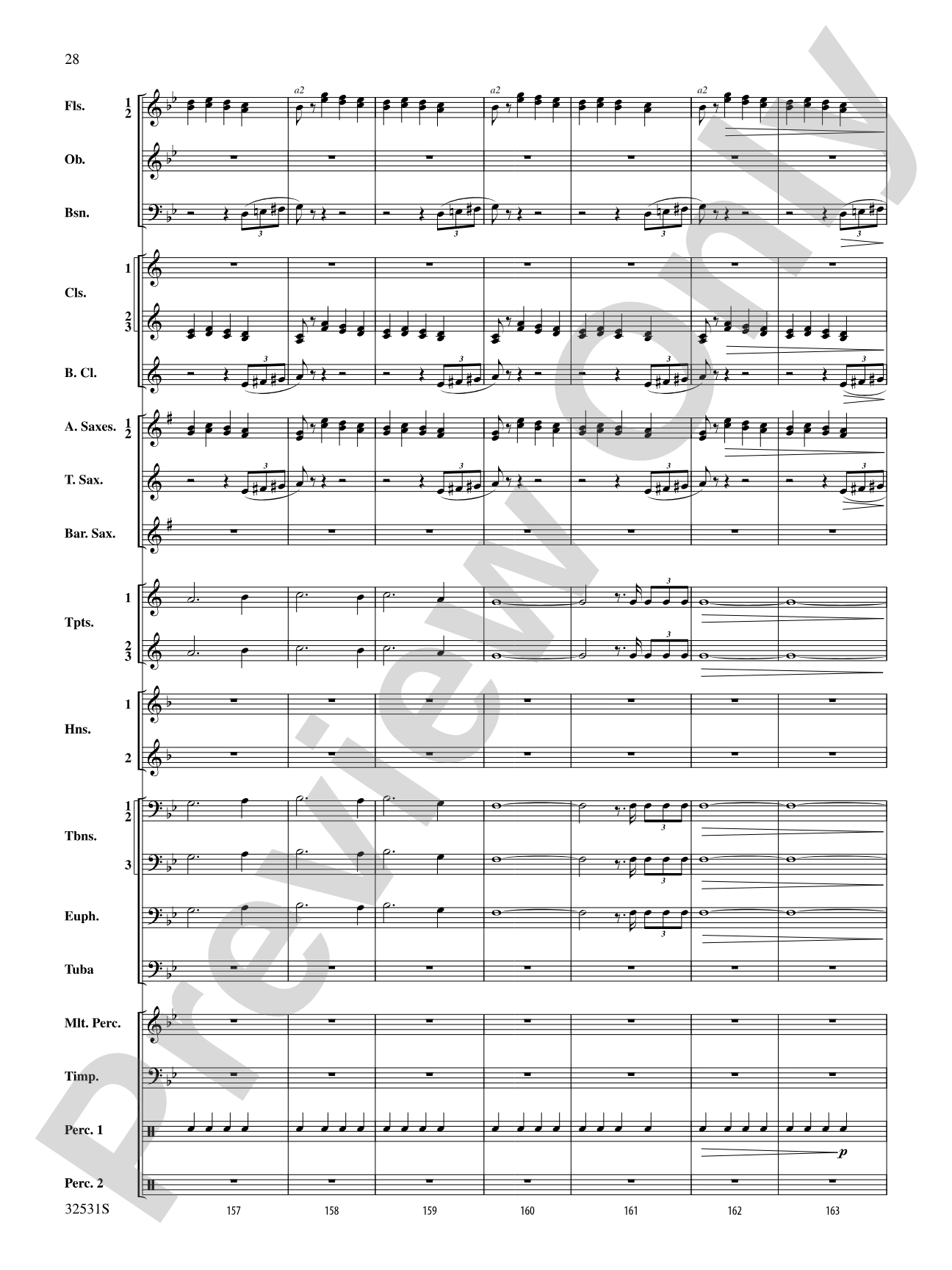 American Salute: Concert Band Conductor Score & Parts