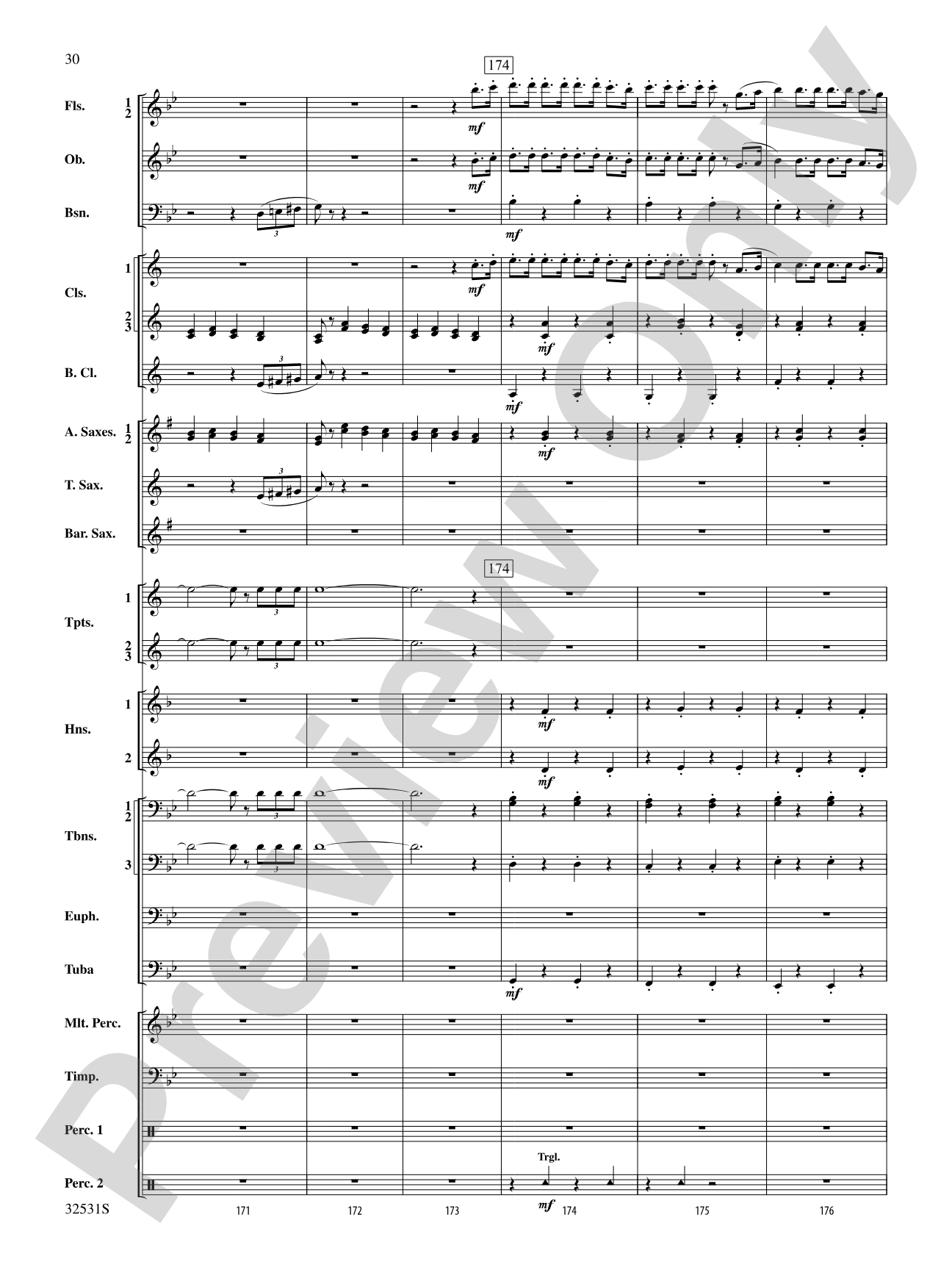 American Salute: Concert Band Conductor Score & Parts