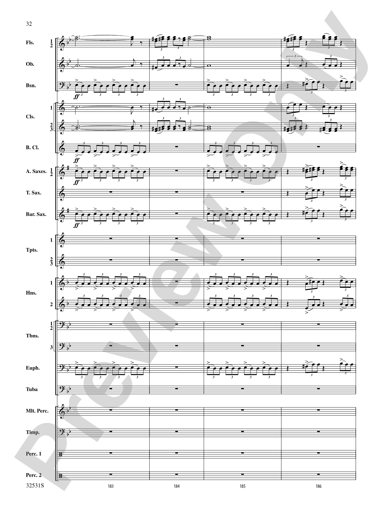 American Salute: Concert Band Conductor Score & Parts