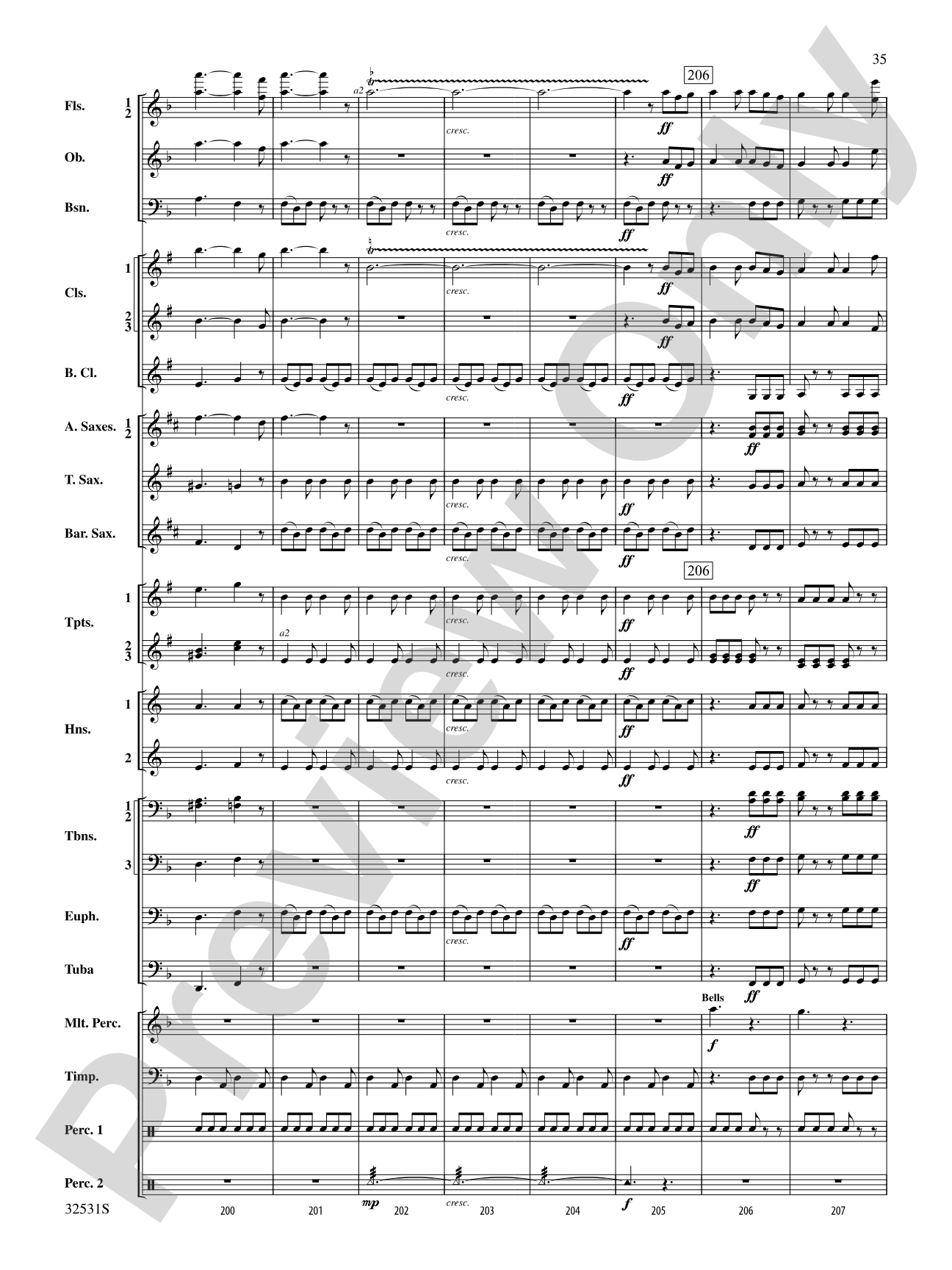 American Salute: Concert Band Conductor Score & Parts