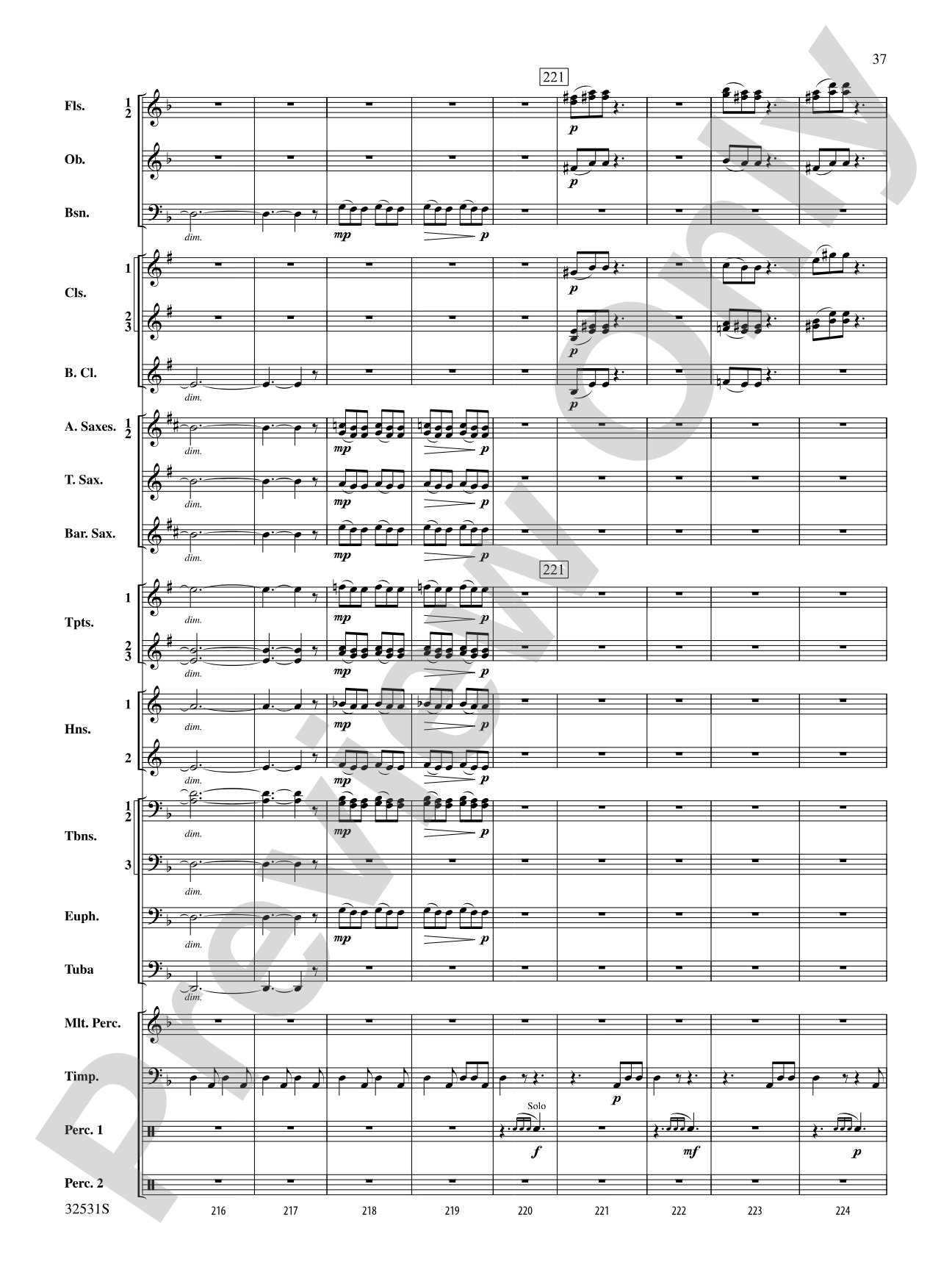 American Salute: Concert Band Conductor Score & Parts