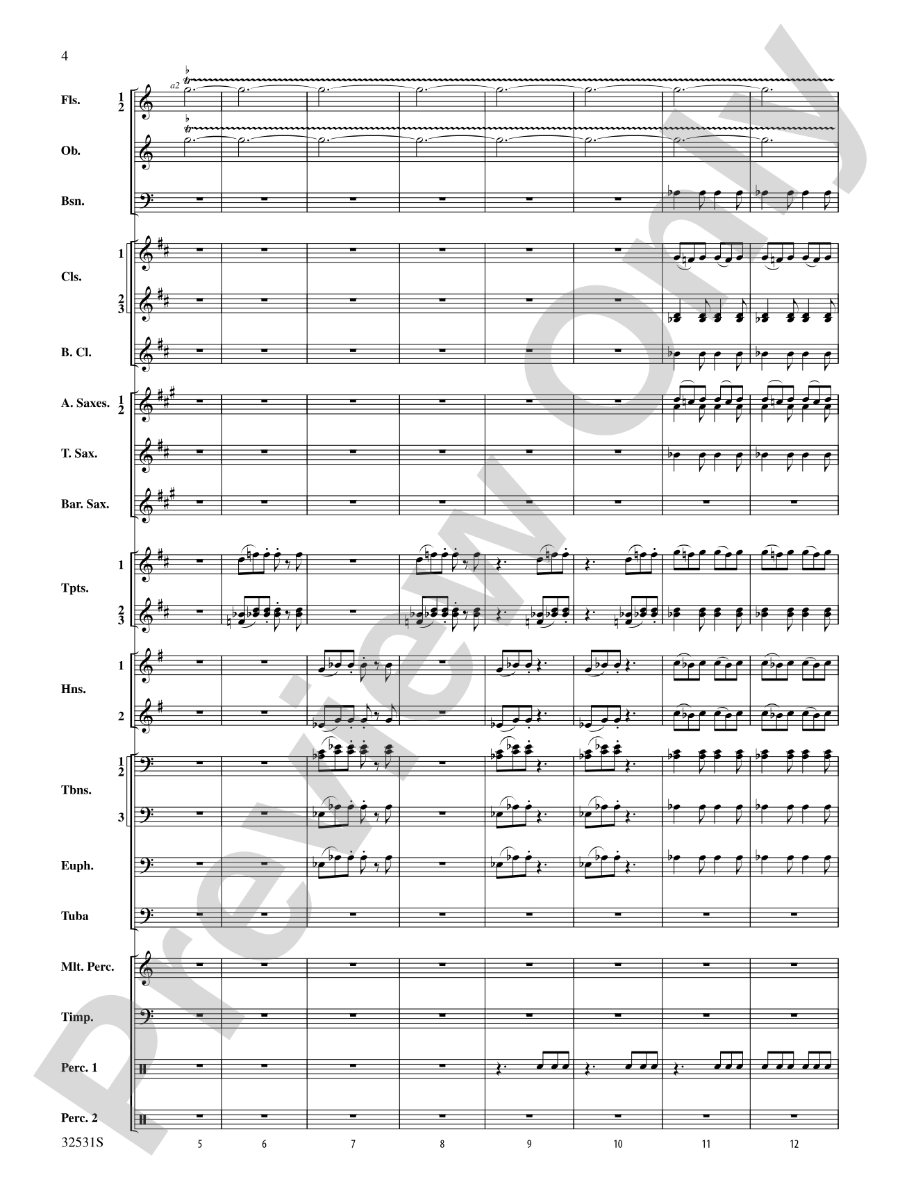 American Salute: Concert Band Conductor Score & Parts