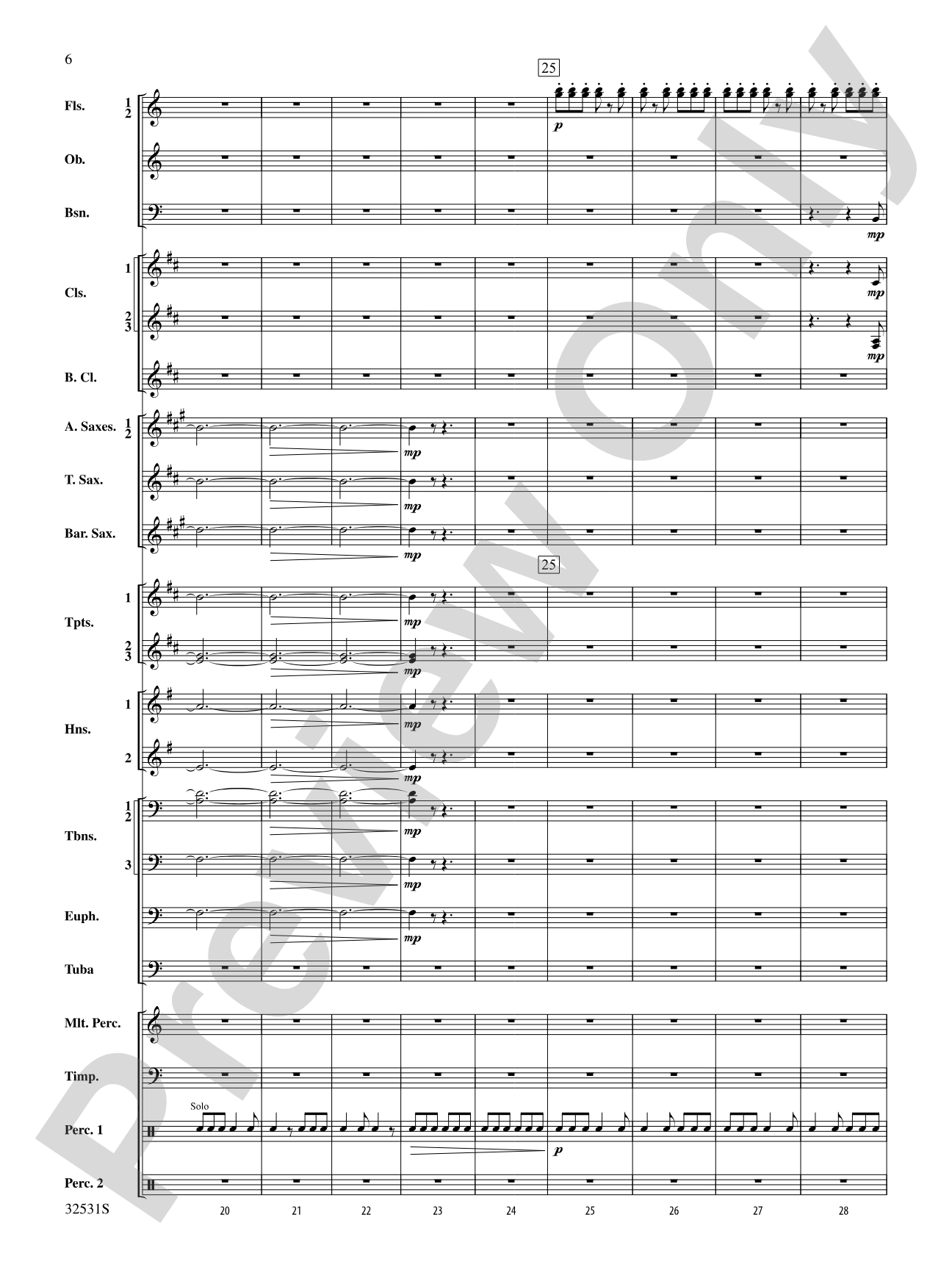 American Salute: Concert Band Conductor Score & Parts