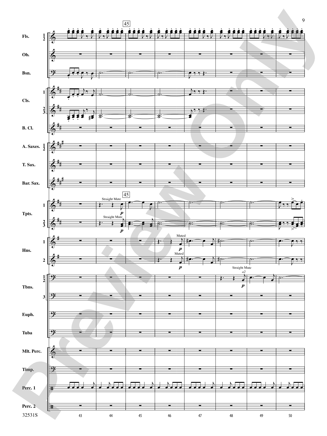 American Salute: Concert Band Conductor Score & Parts