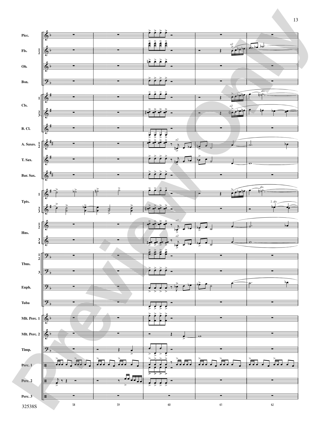 Ghost Dances: Concert Band Conductor Score & Parts
