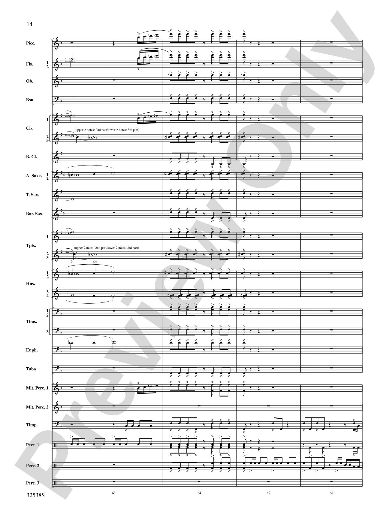 Ghost Dances: Concert Band Conductor Score & Parts