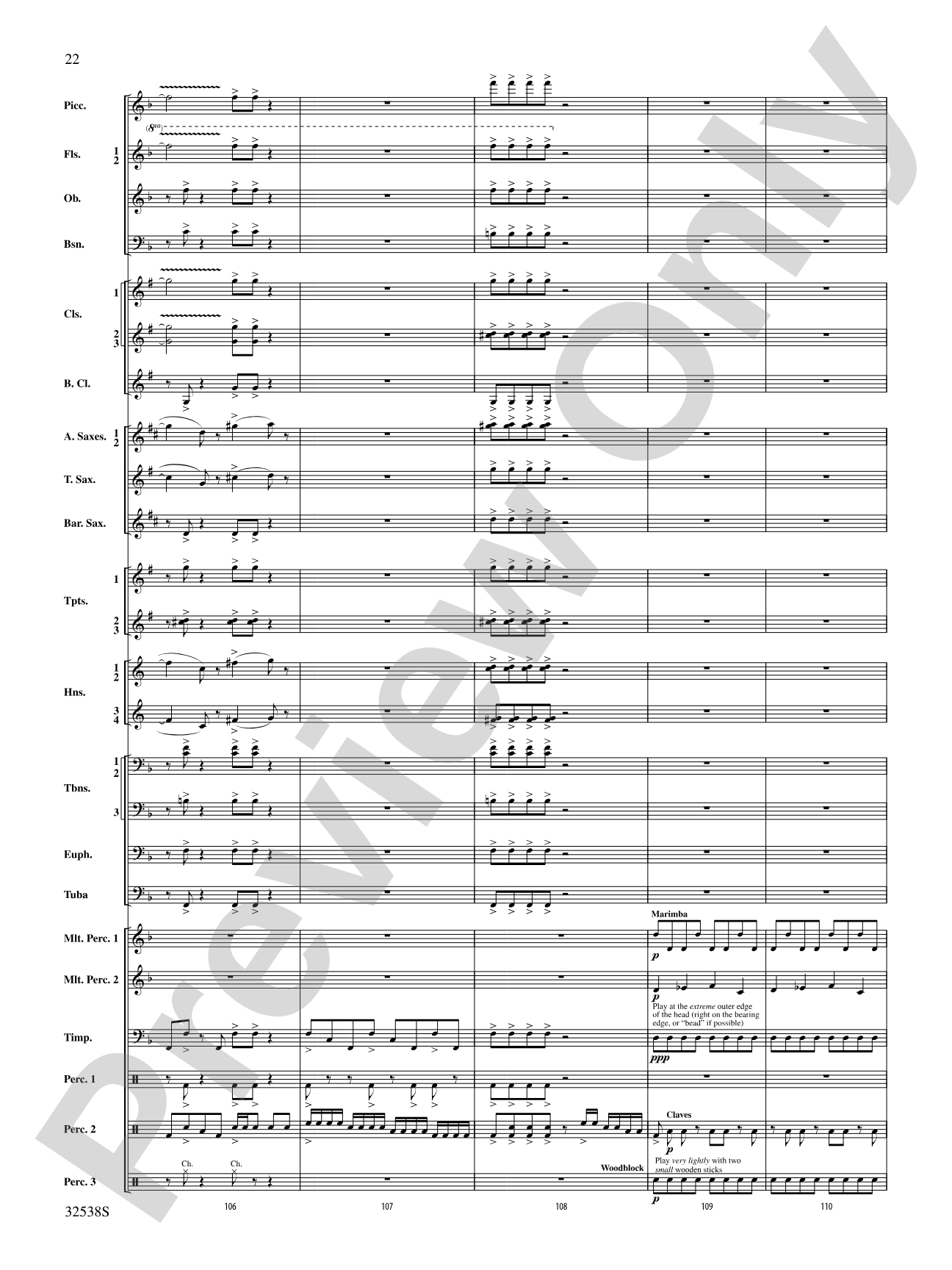 Ghost Dances: Concert Band Conductor Score & Parts