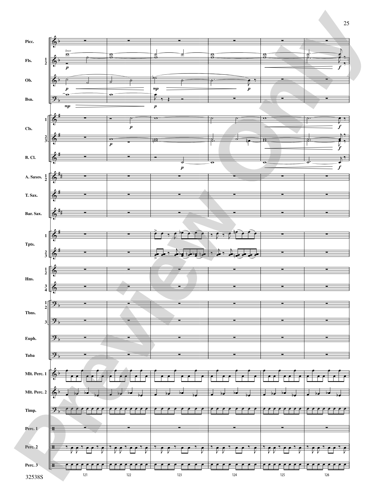 Ghost Dances: Concert Band Conductor Score & Parts
