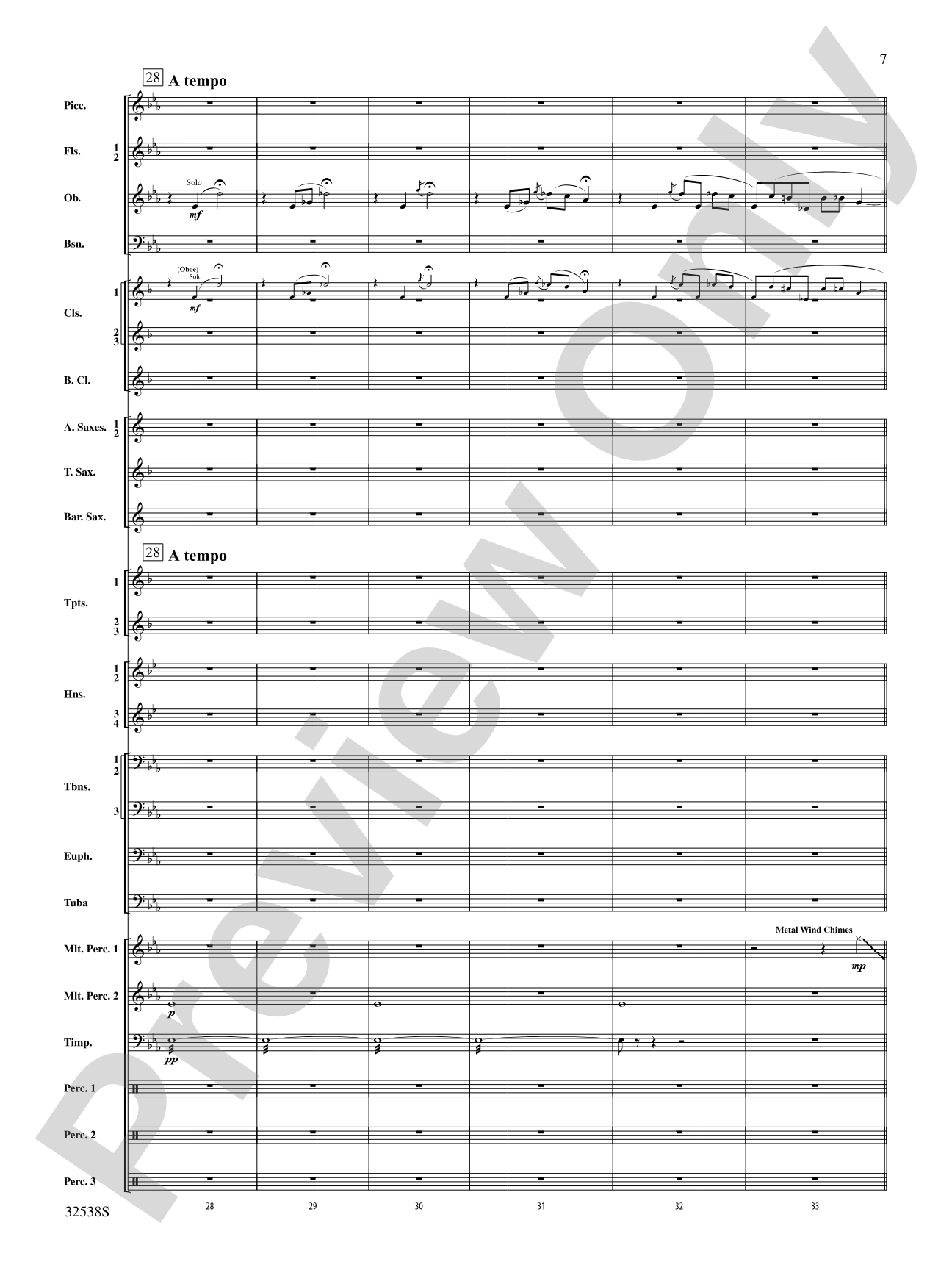Ghost Dances: Concert Band Conductor Score & Parts