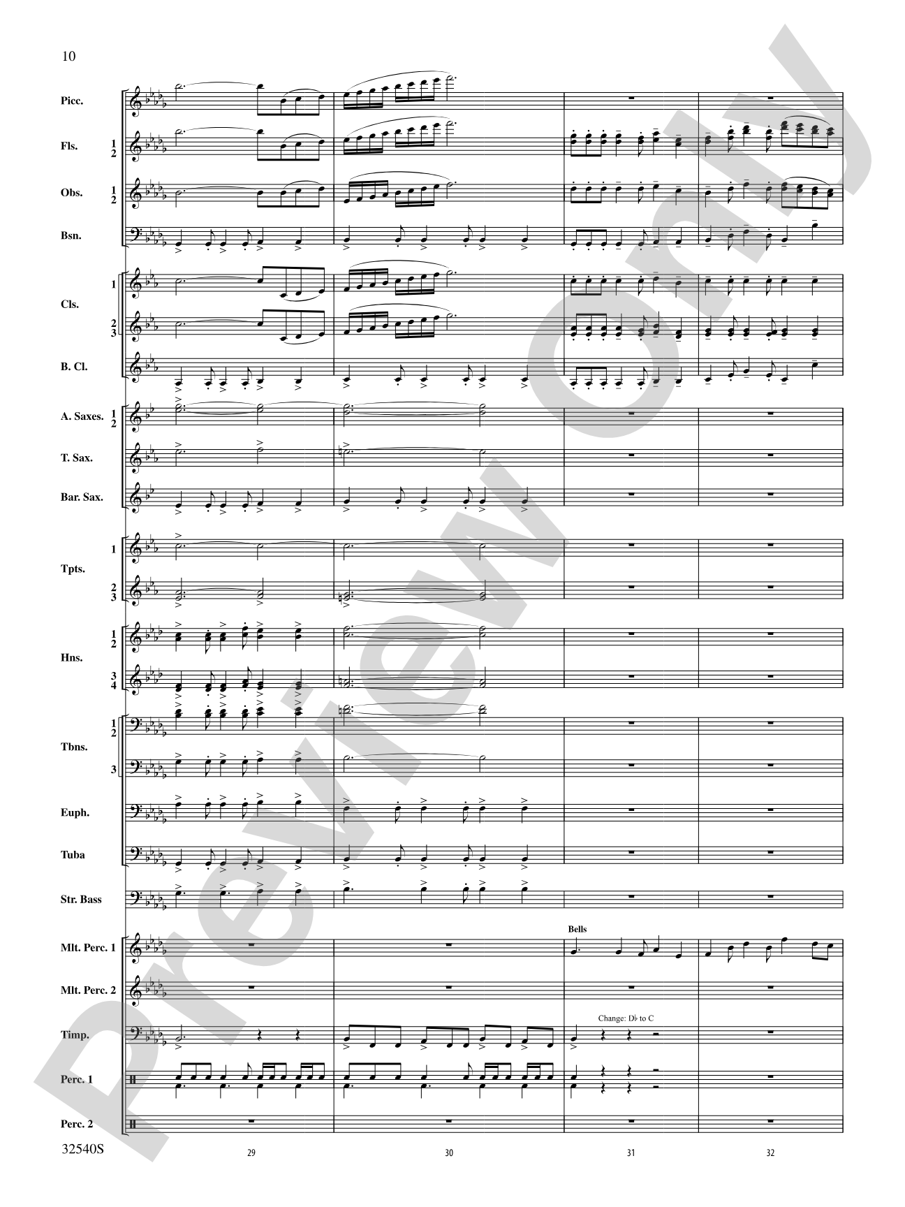Genesis: Concert Band Conductor Score & Parts