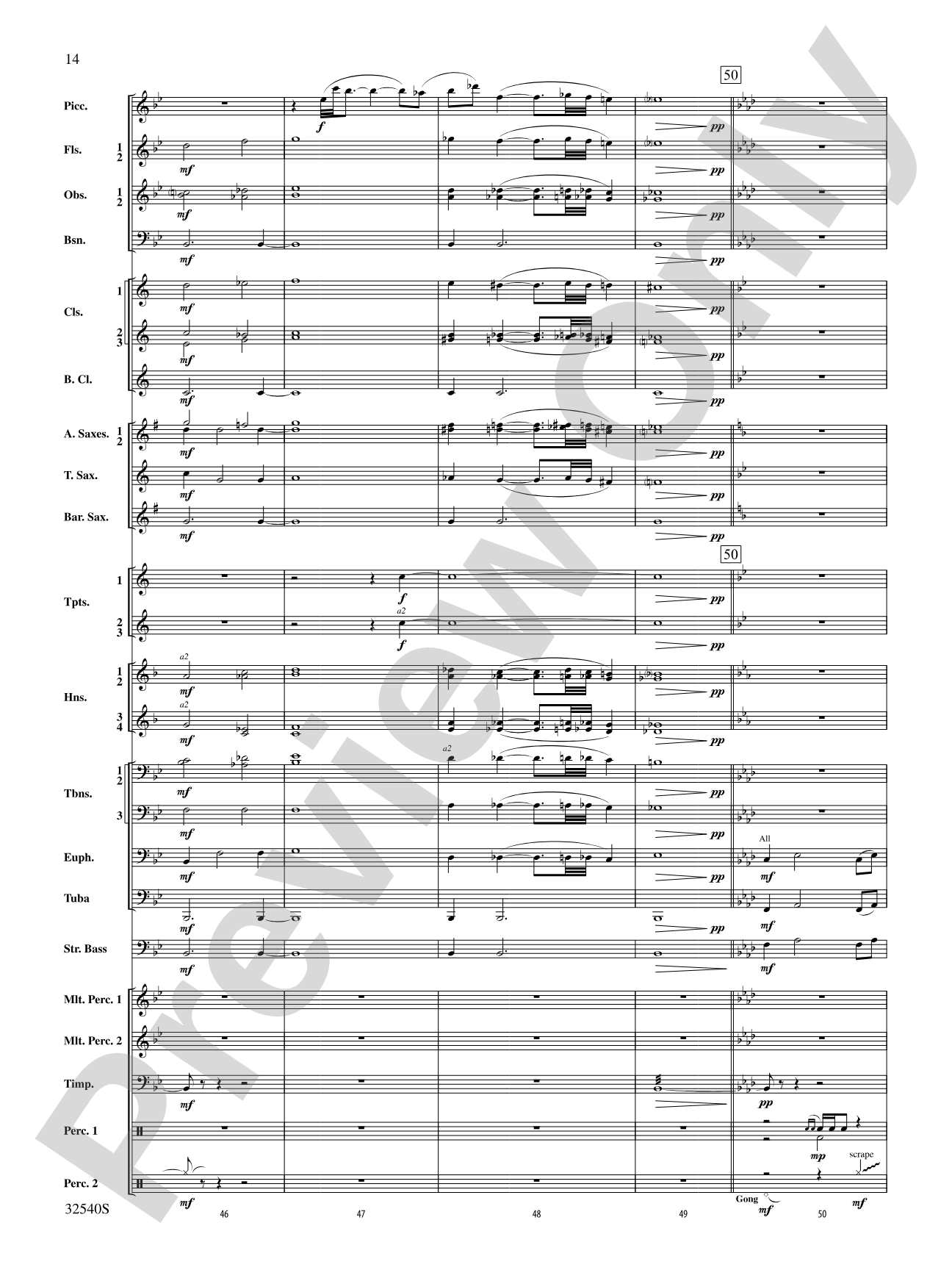 Genesis: Concert Band Conductor Score & Parts