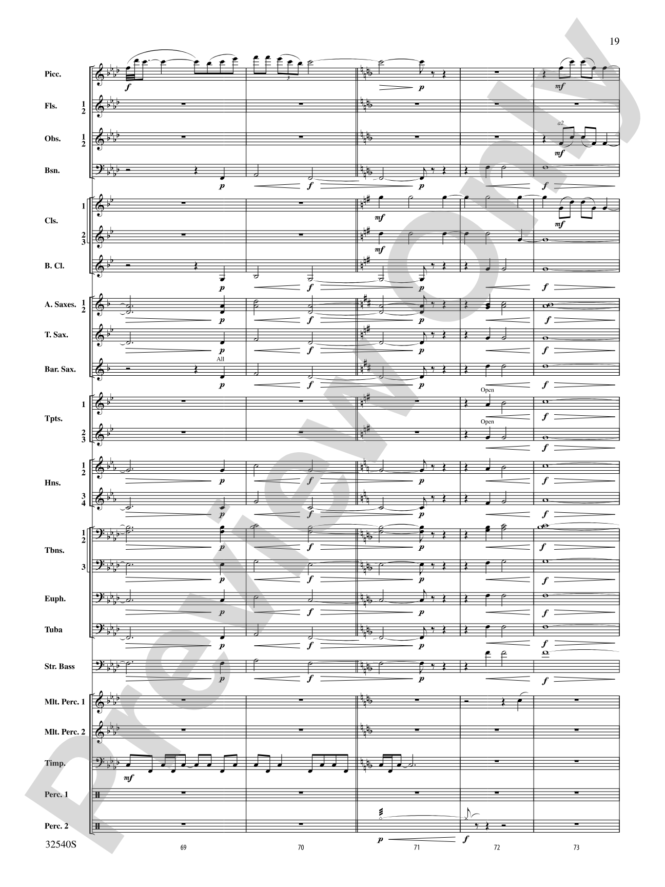 Genesis: Concert Band Conductor Score & Parts