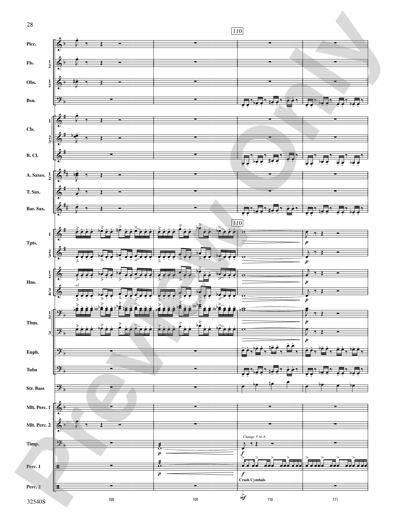 Genesis: Concert Band Conductor Score & Parts