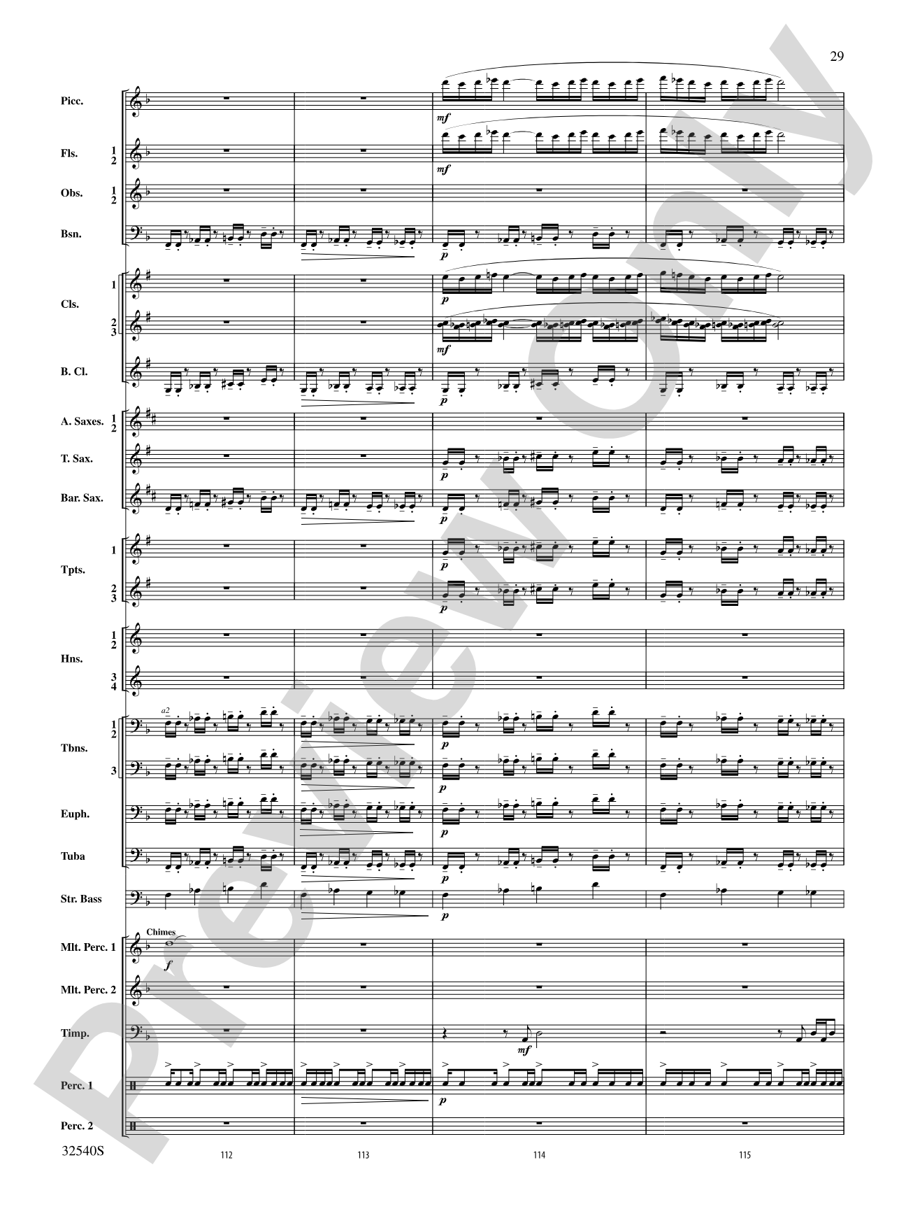 Genesis: Concert Band Conductor Score & Parts