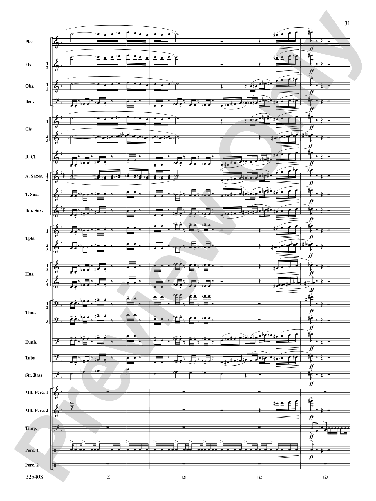 Genesis: Concert Band Conductor Score & Parts