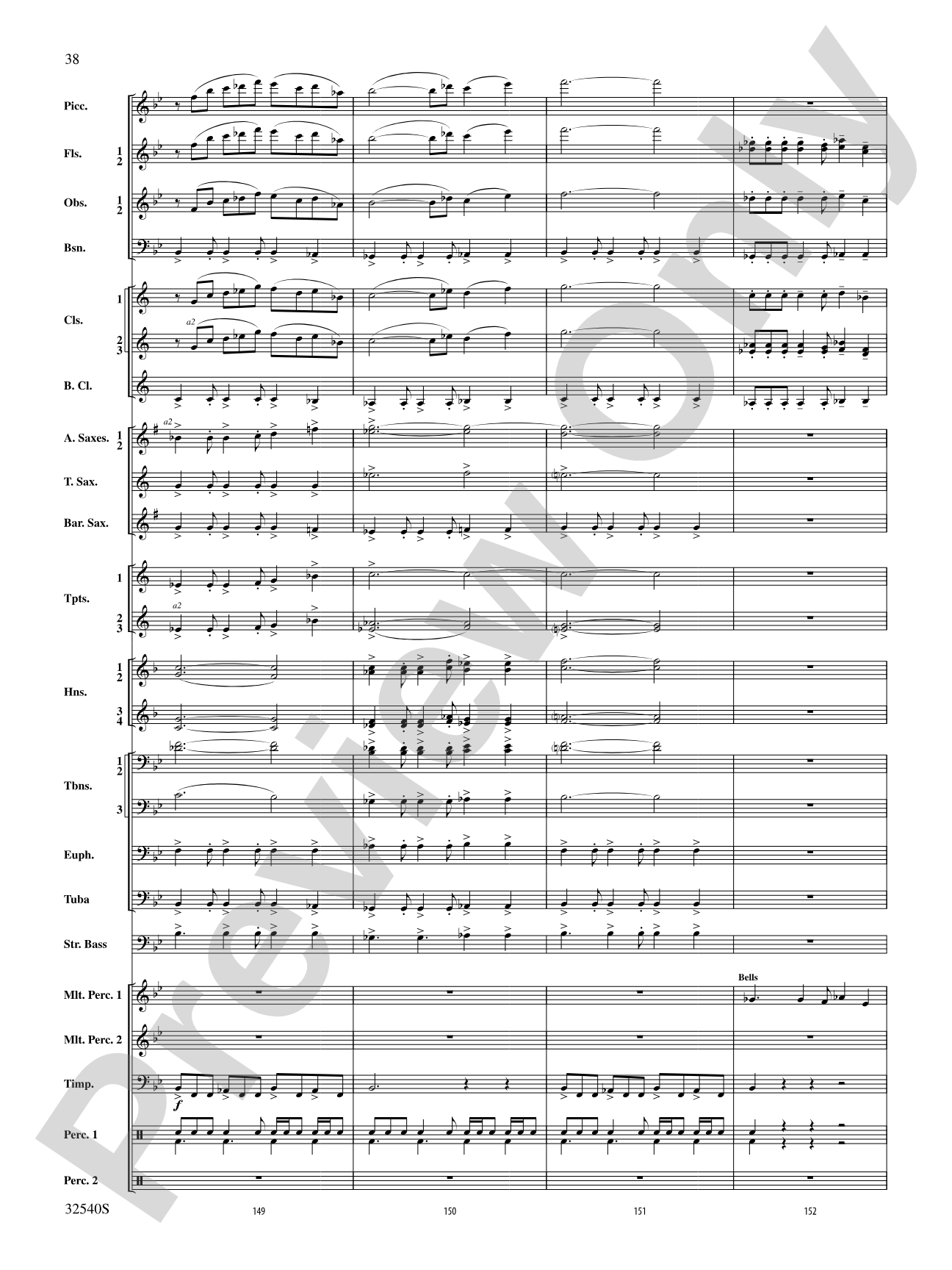 Genesis: Concert Band Conductor Score & Parts