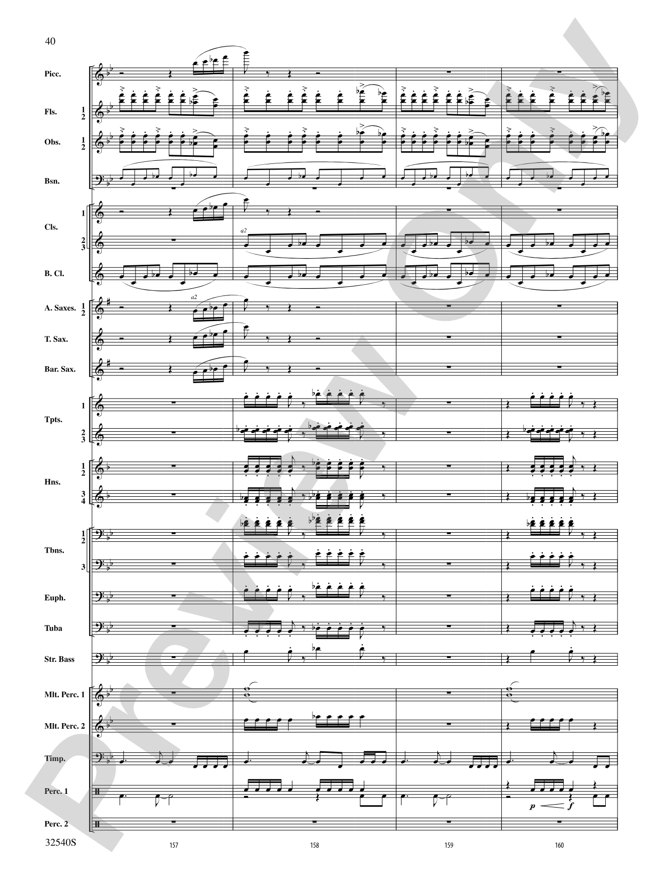 Genesis: Concert Band Conductor Score & Parts