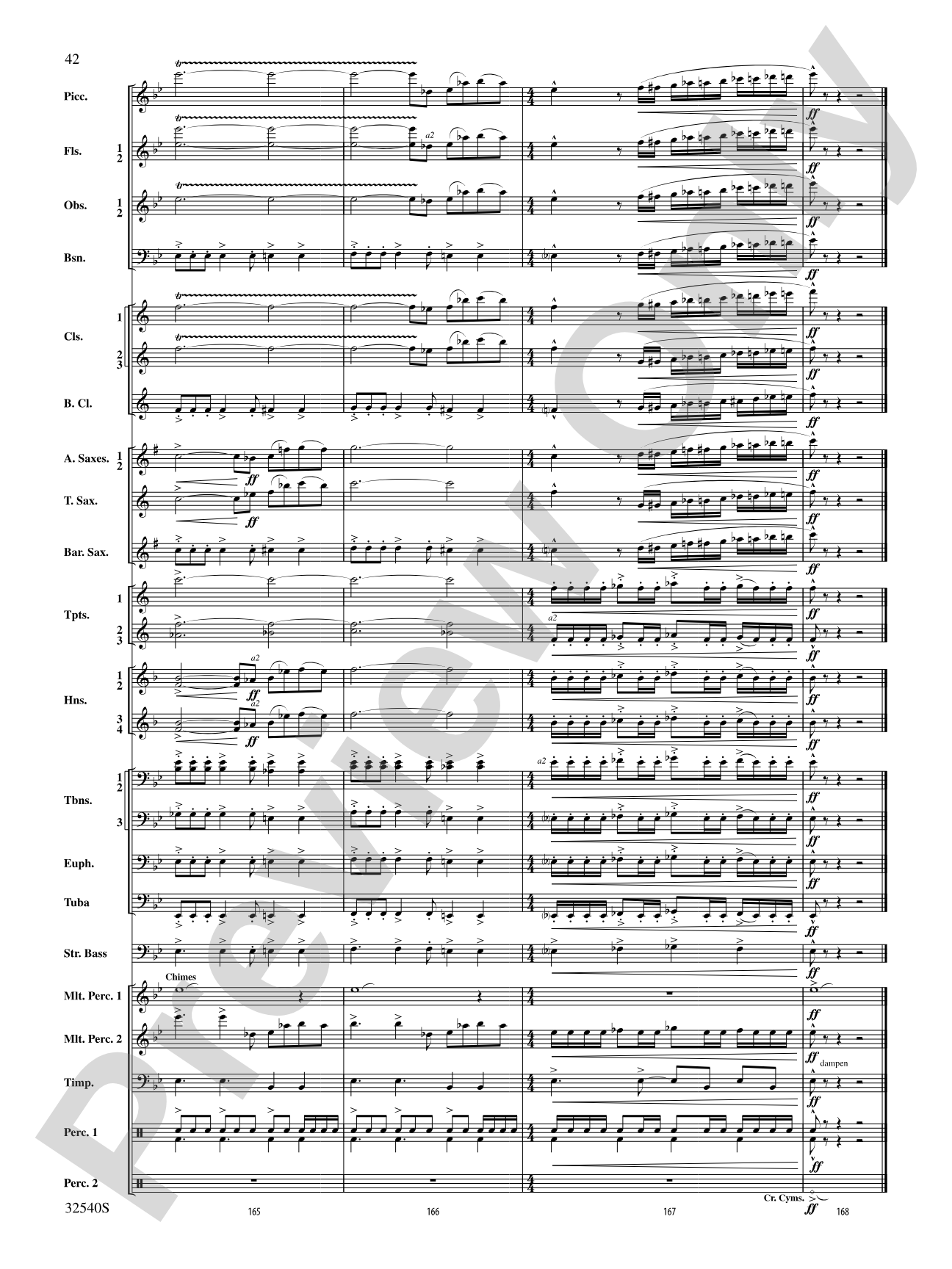 Genesis: Concert Band Conductor Score & Parts